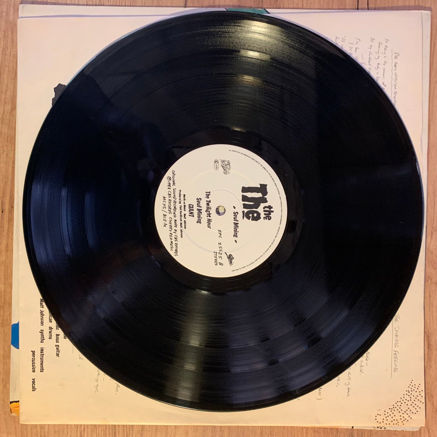 THE THE – SOUL MINING...OG UK 1983...EX/EX
