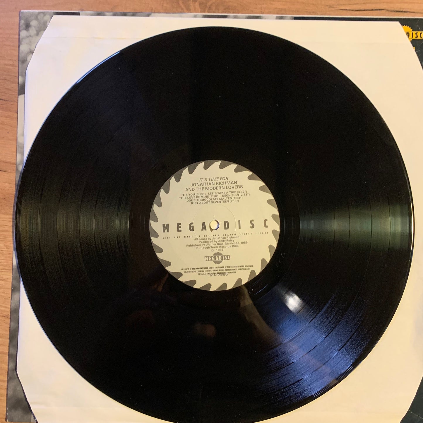 JONATHAN RICHMAN AND THE MODERN LOVERS - IT'S TIME FOR...OG BEL 1986...EX/VG+