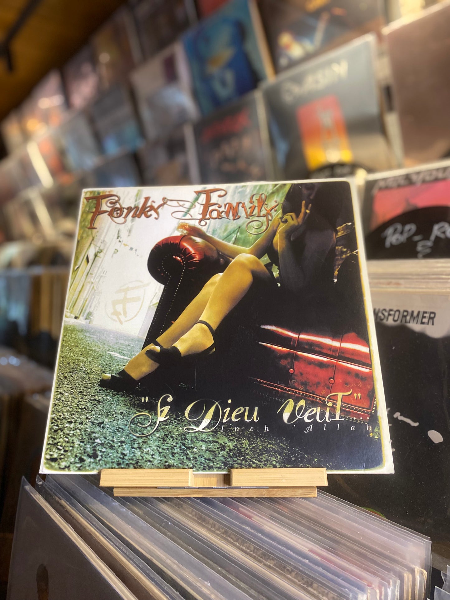 FONKY FAMILY - "SI DIEU VEUT"...INCH ALLAH /DLP VINYL COLOR RED (FR 2017)