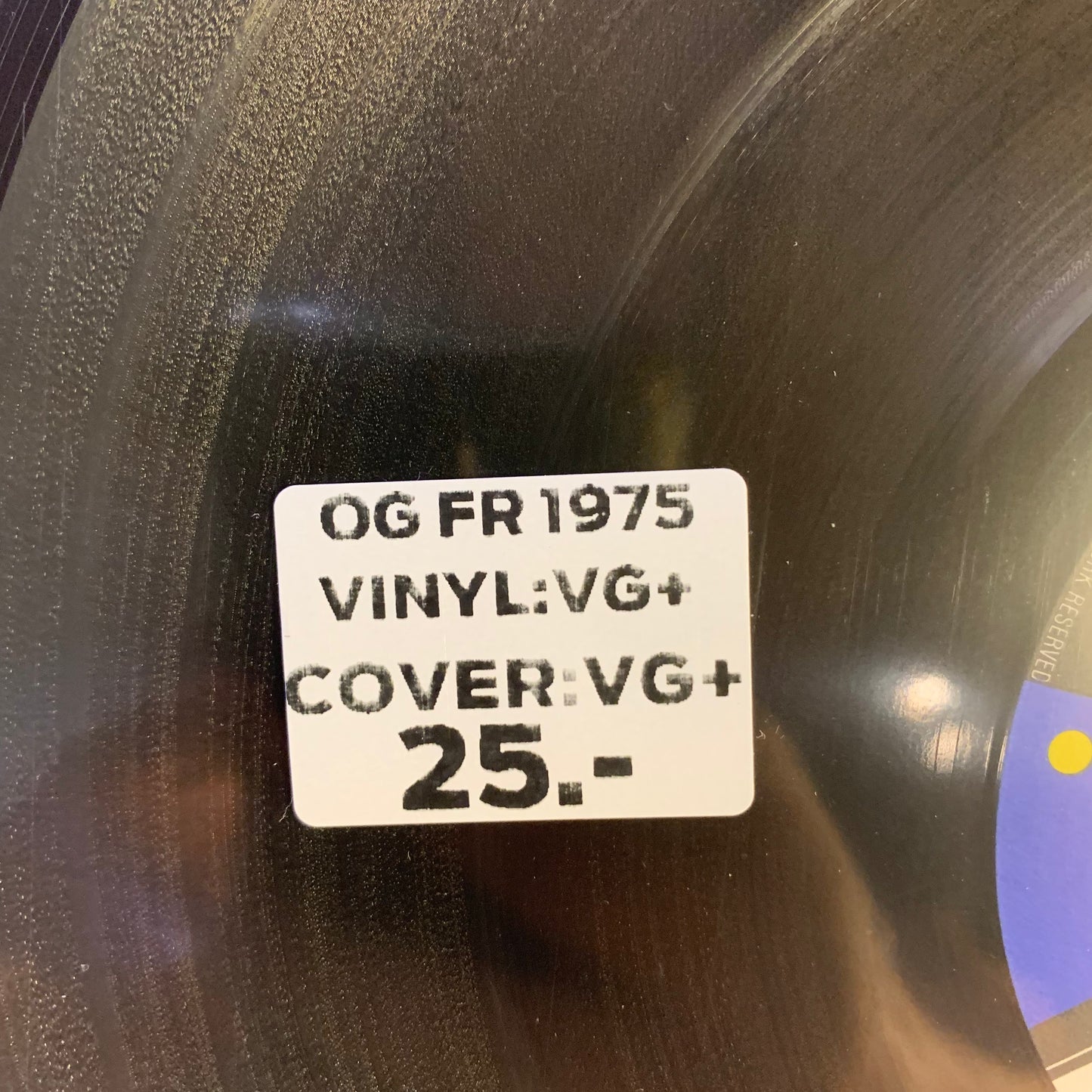 PINK FLOYD - WISH YOU WERE HERE...OG FR 1975...VG+/VG+