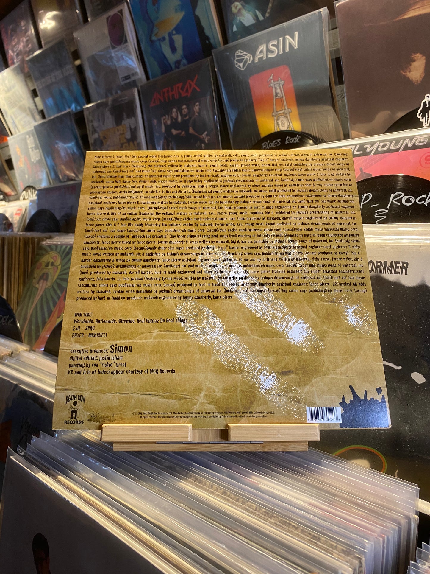 Makaveli - The Don Killuminati (The 7 Day Theory) / DLP (REISSUE US 2001)