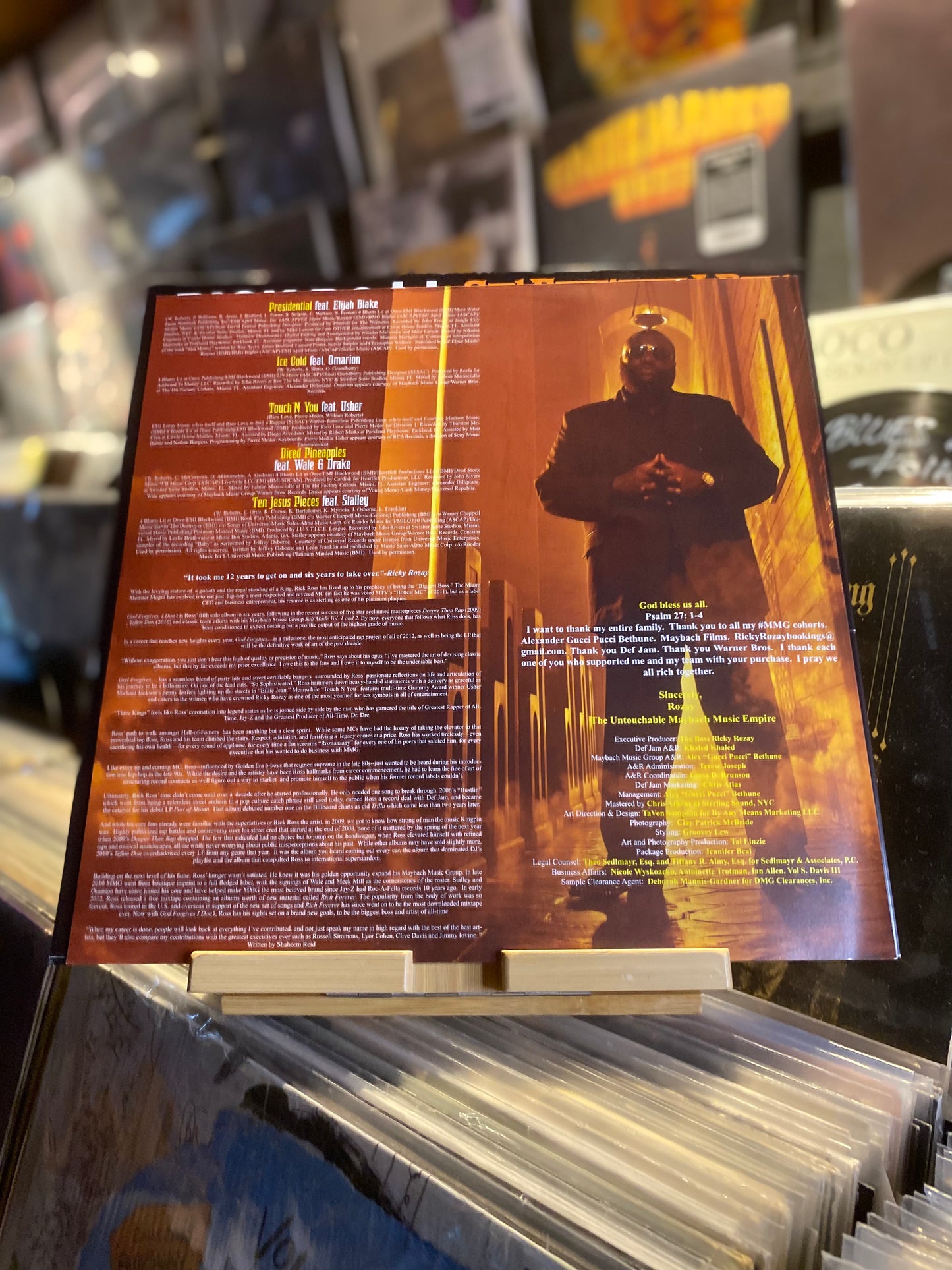 RICK ROSS – GOD FORGIVES, I DON'T (OG US 2012)