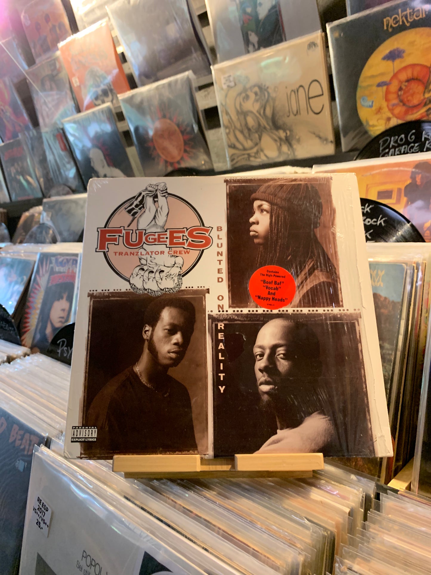 THE FUGEES - BLUNTED ON REALITY...OG US 1994...VG+/EX