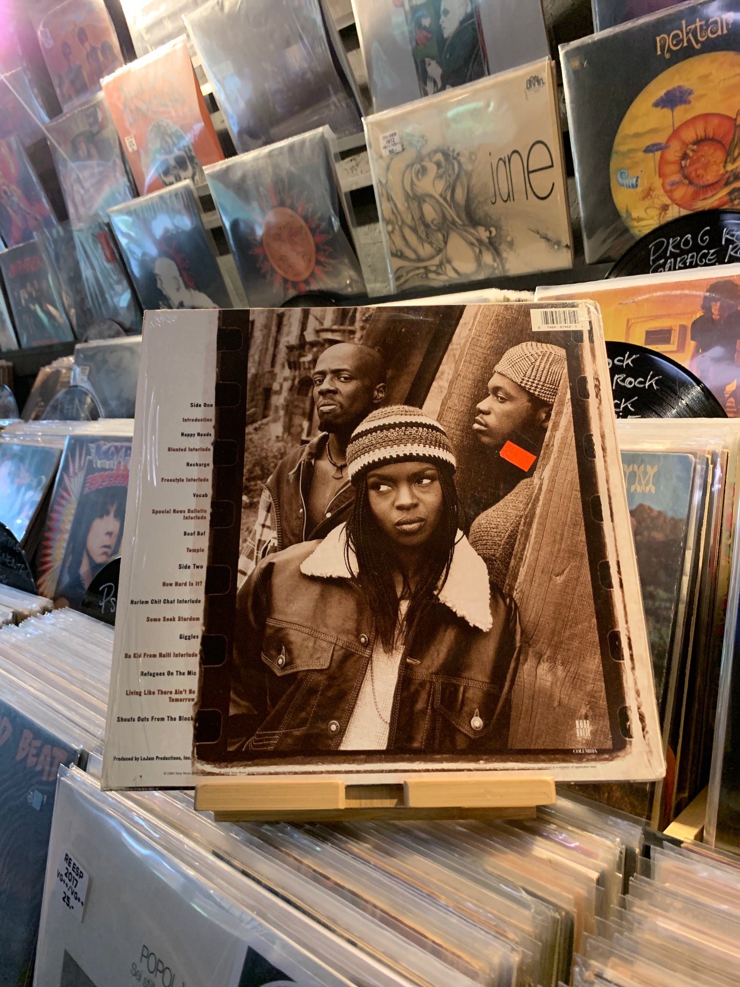 THE FUGEES - BLUNTED ON REALITY...OG US 1994...VG+/EX