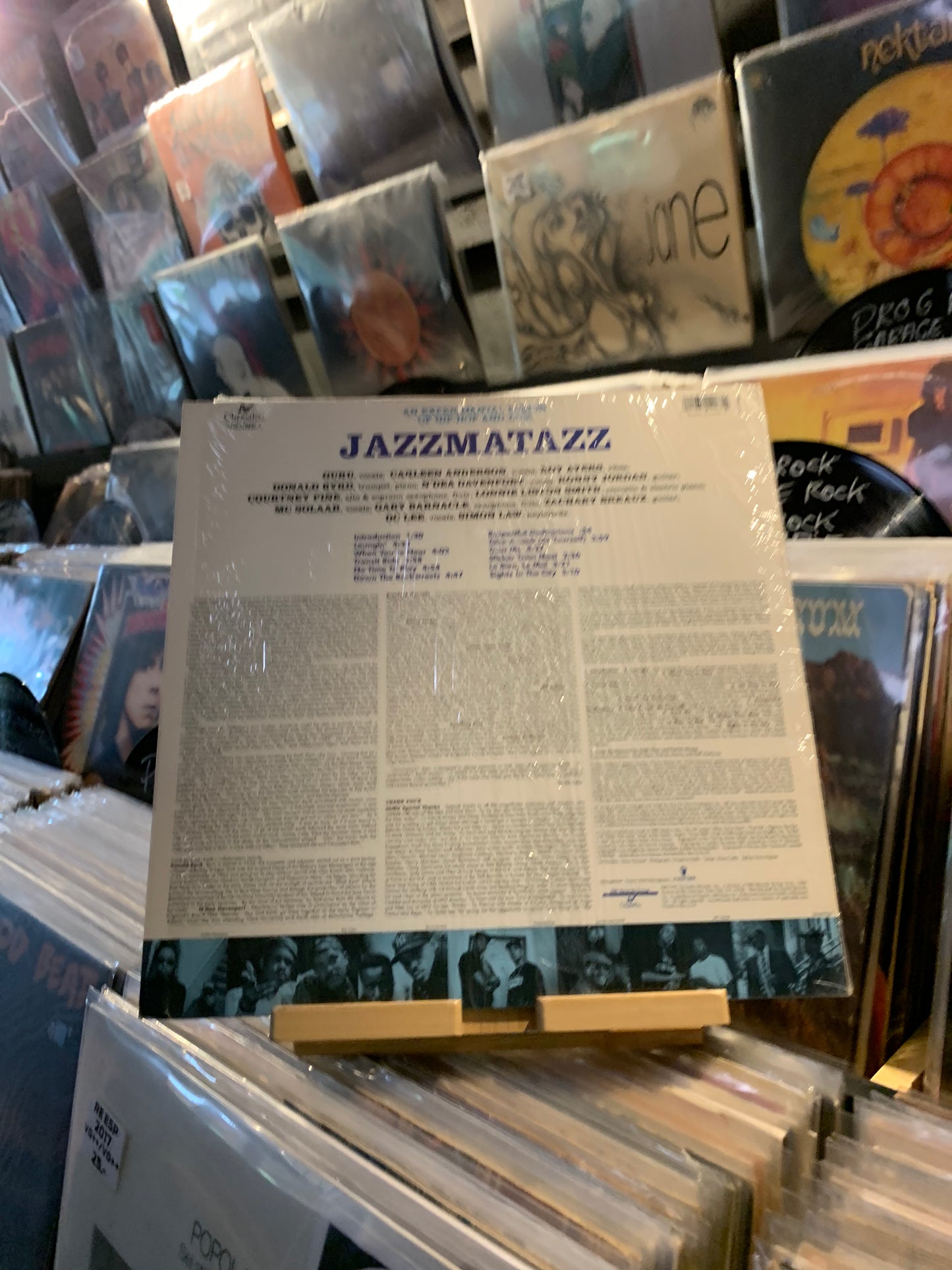 JAZZMATAZZ VOL.1 - GURU...OG US 1993...VG/EX
