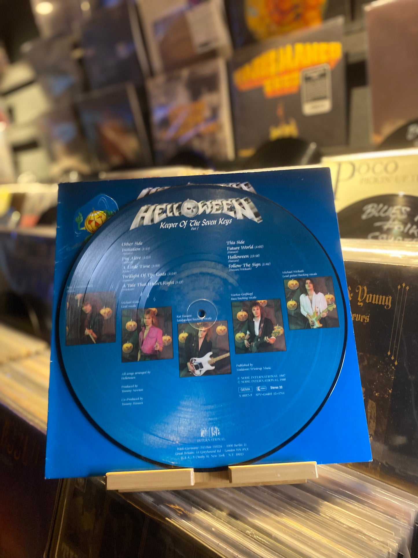 HELLOWEEN – KEEPER OF THE SEVEN KEYS (PART I) / picture disc(GER 1988)