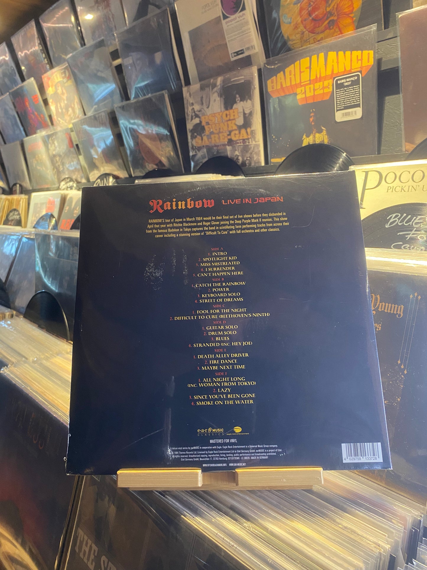 RAINBOW – LIVE IN JAPAN / 3 x lp (RE EU 2019)