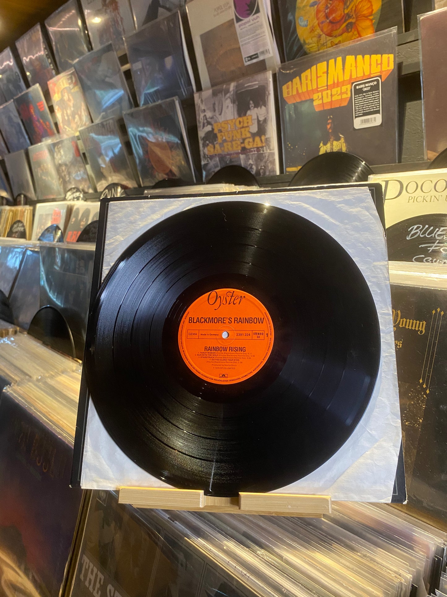 BLACKMORE'S RAINBOW – RISING / LP (OG AUS 1976)