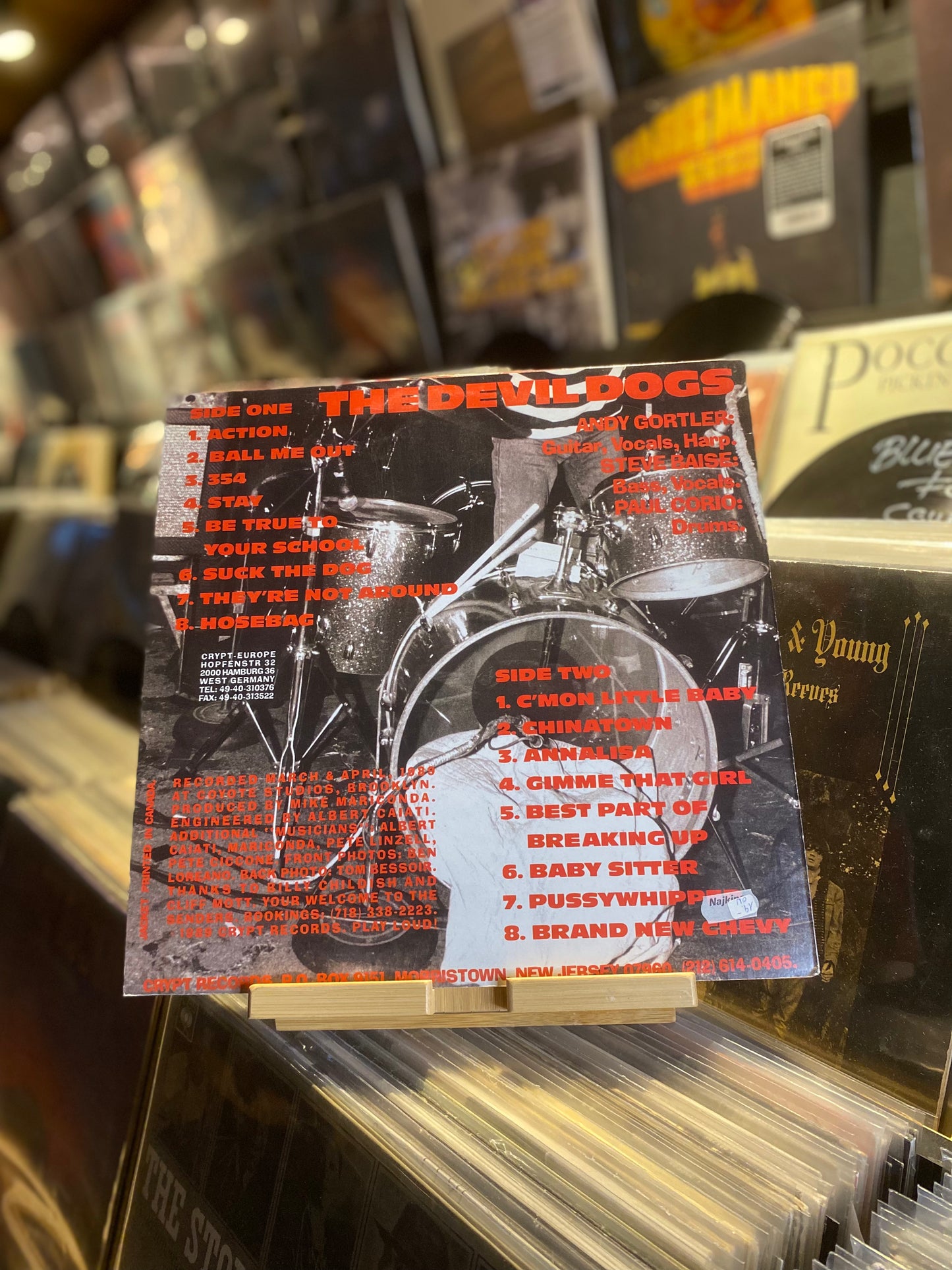 THE DEVIL DOGS – THE DEVIL DOGS...RE EU 1990...EX/EX