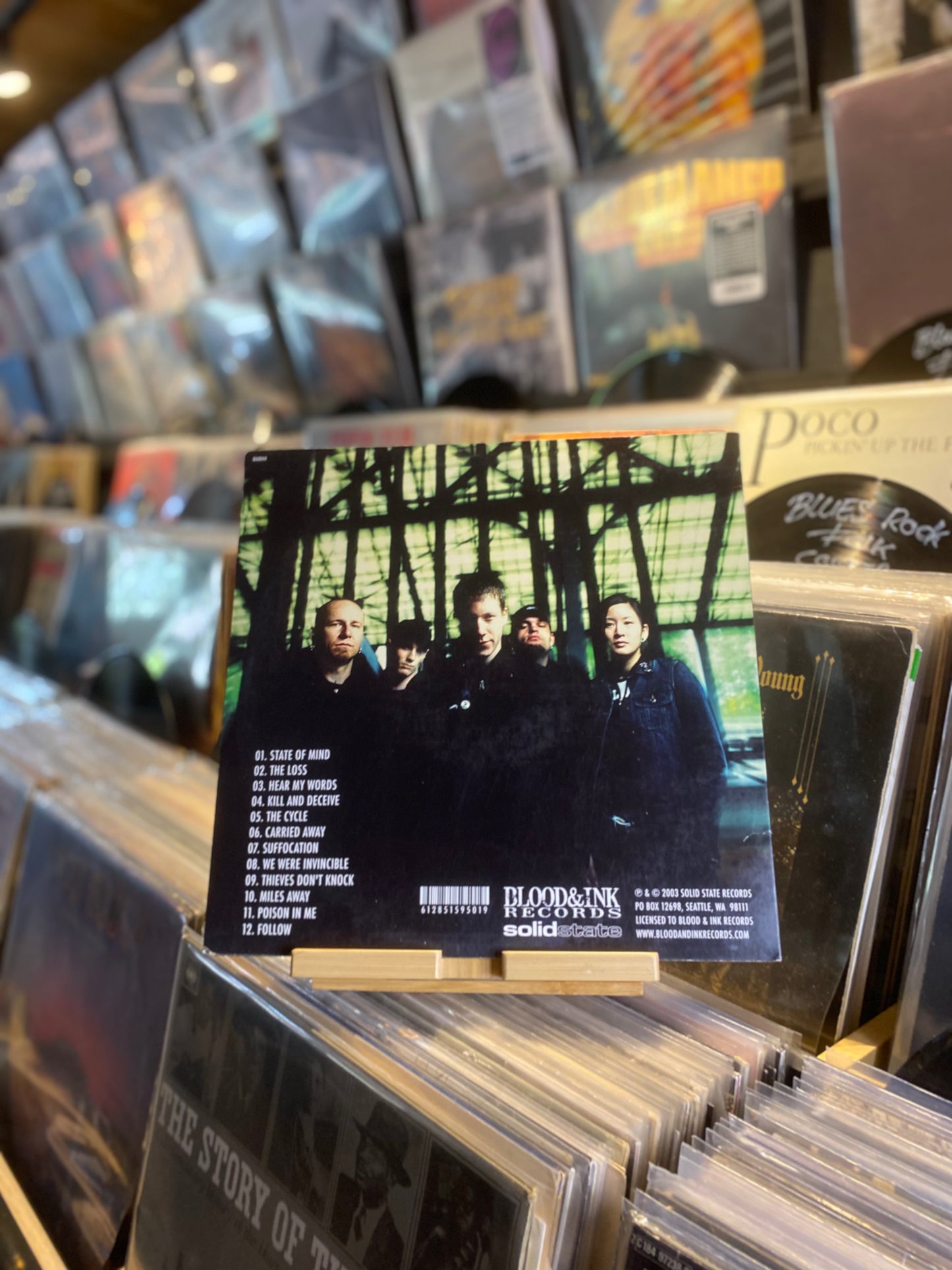 FIGURE FOUR – SUFFERING THE LOSS /Limited Edition, Reissue, Clear Yellow/Black Mix (US 2011)