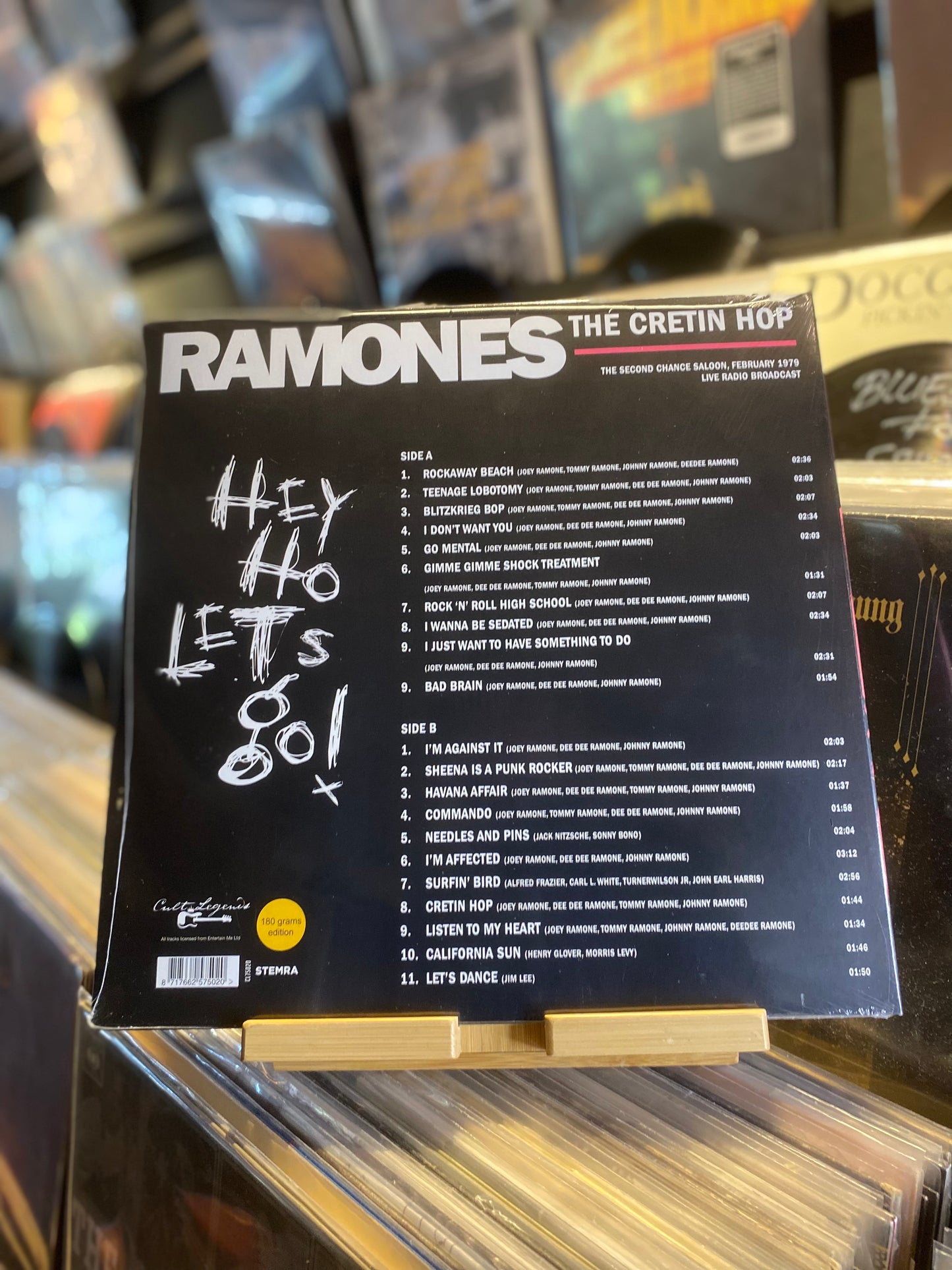 RAMONES – LIVE 1979 THE CRETIN HOP..BOOTS NED 2018...SEALED