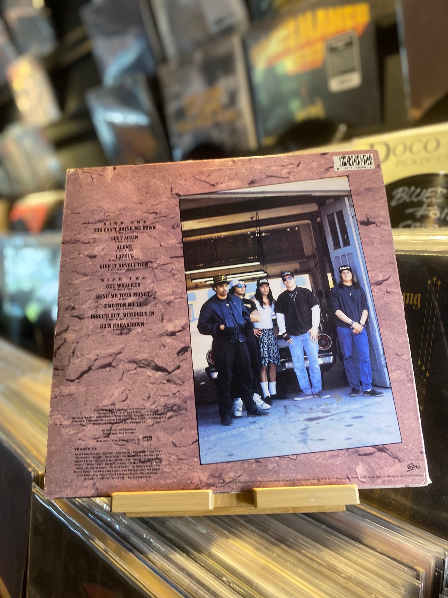 SUICIDAL TENDENCIES – LIGHTS CAMERA...OG US 1990...VG+/VG+
