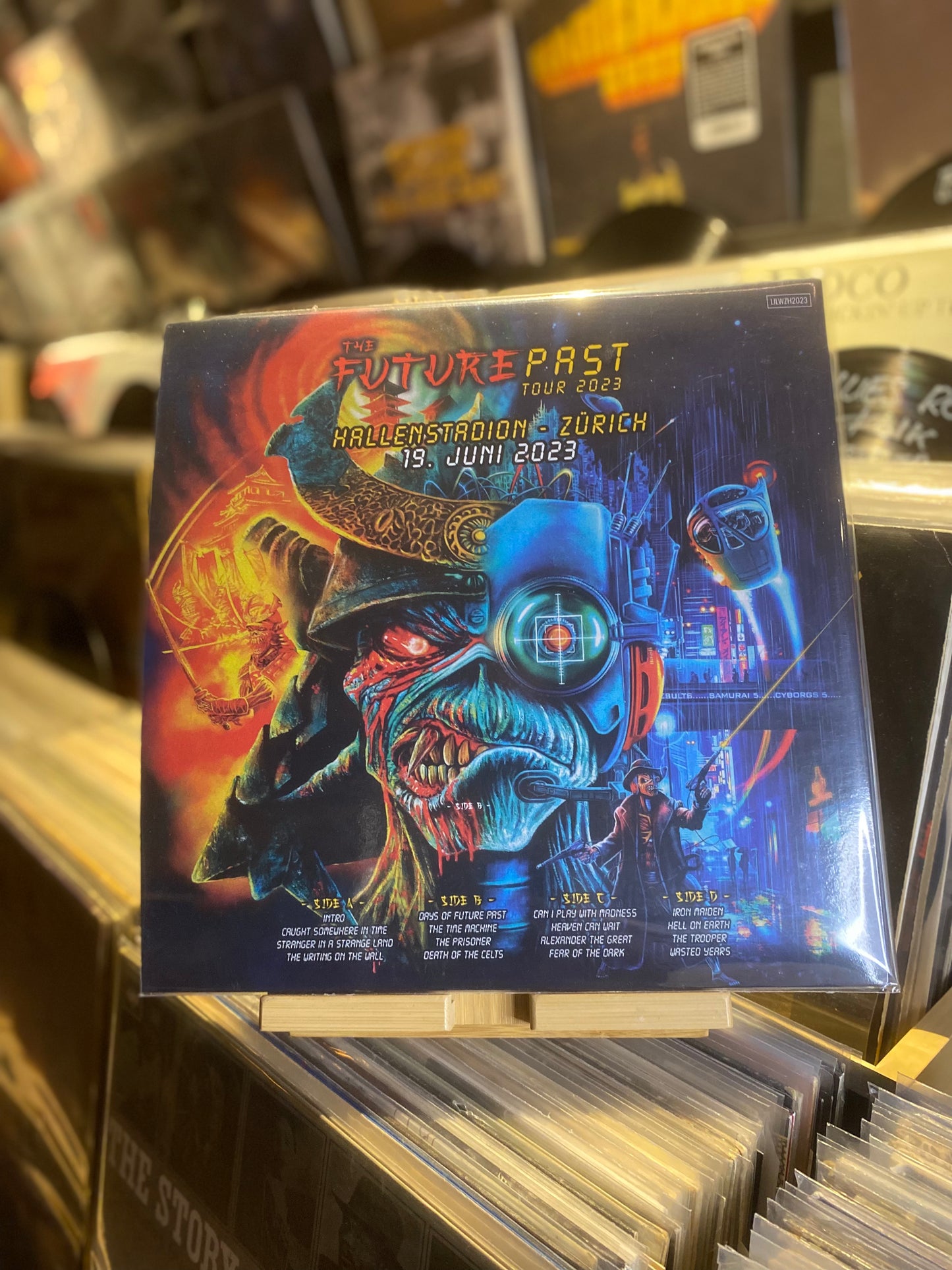 IRON MAIDEN – LOST IN A LOST WORLD / Unofficial Yellow Vinyl Color (EU 2023)