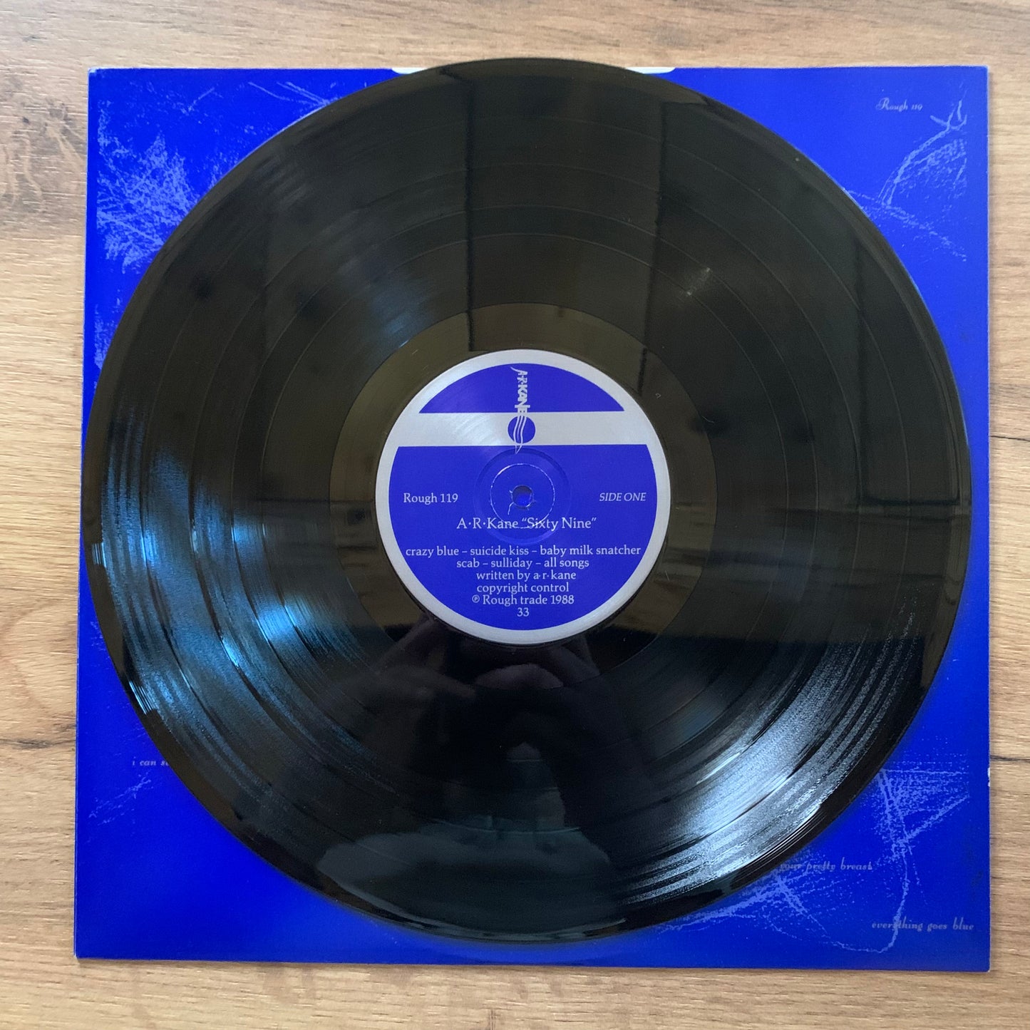 A.R. Kane – 69...OG UK 1988...VG+/VG+