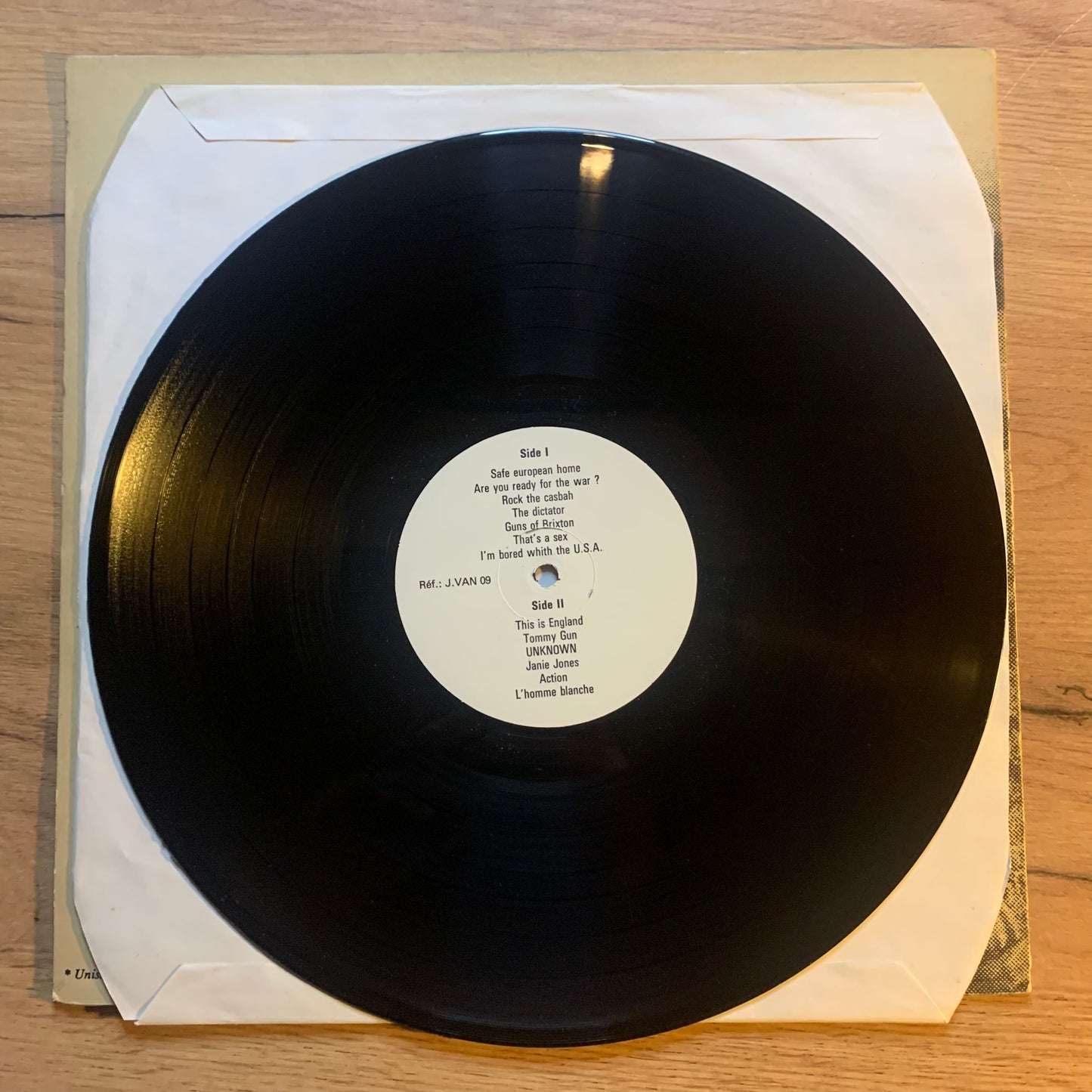 The Clash – Live In Paris´84...BOOT 1984...EX/EX