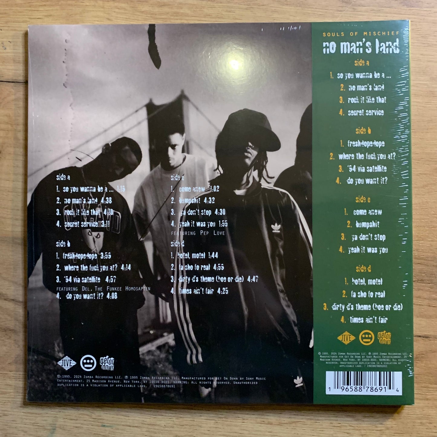 Souls Of Mischief – No Man's Land...RE US 2024...SEALED