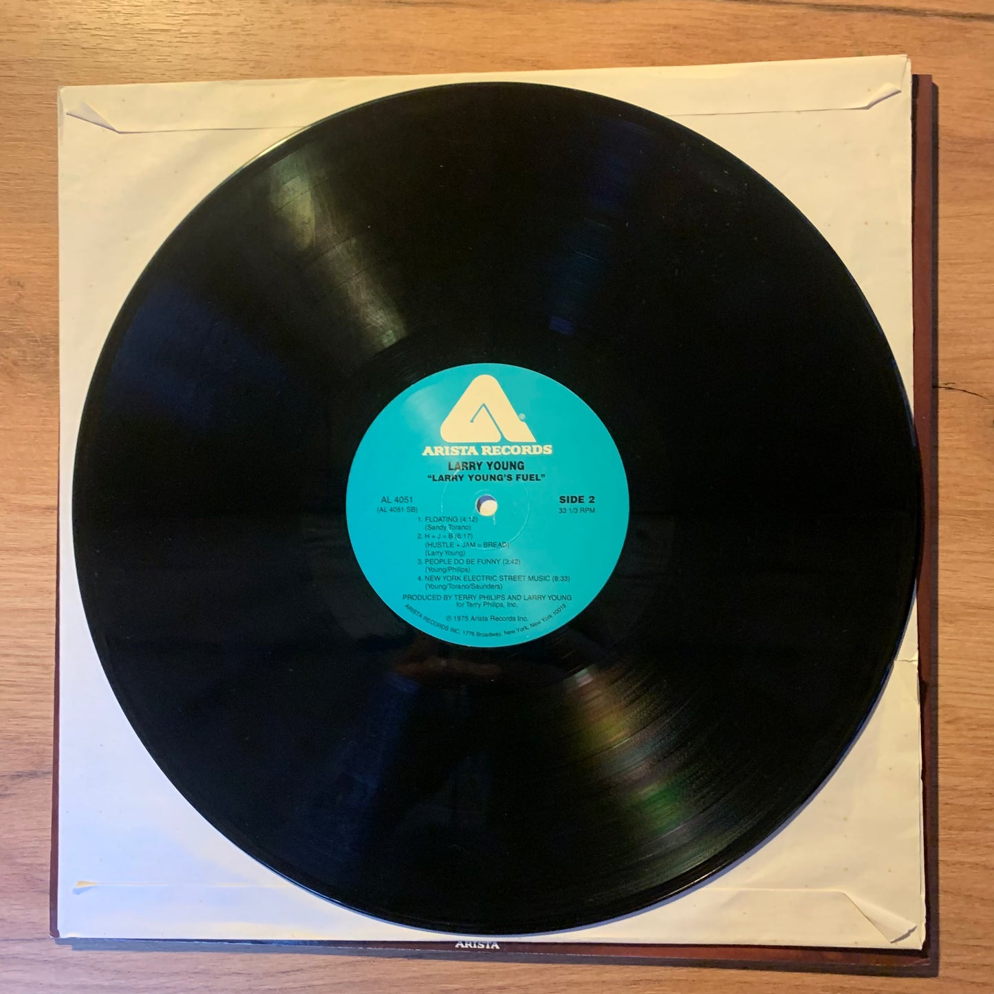Larry Young – Larry Young's Fuel...RE US...VG+/VG+
