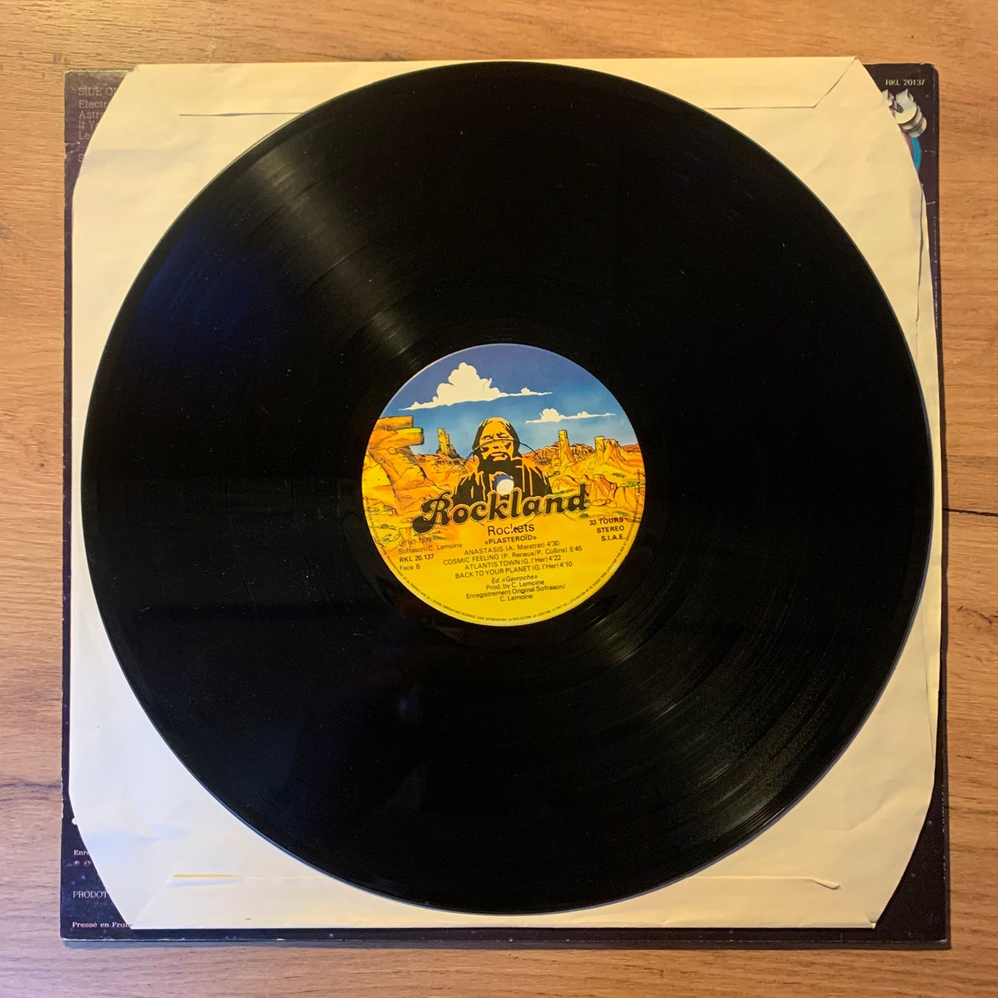 Rockets – Plasteroïd...OG ITA 1979...VG+/VG+