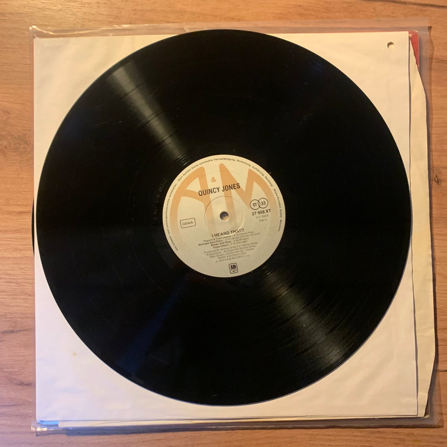 Quincy Jones – I Heard That!!...OG GER 1976...VG+/VG+
