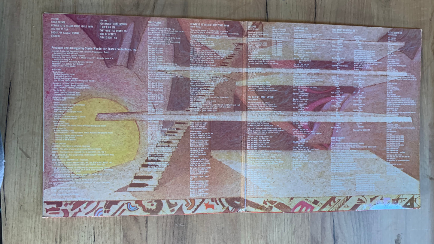 Stevie Wonder – Fulfillingness' First...RE FR 1981.. VG+/VG+
