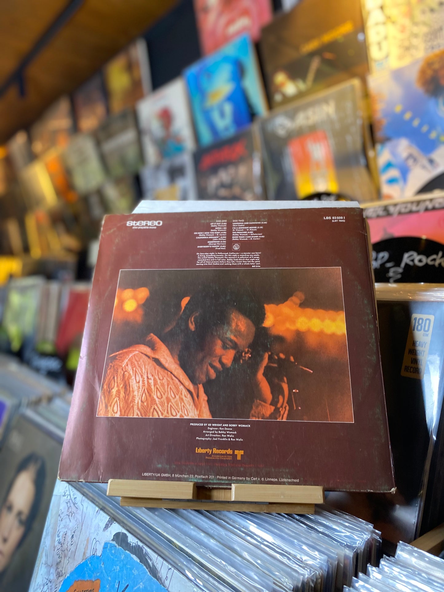 BOBBY WOMACK - THE WOMACK "LIVE" / LP, ALBUM (GERMANY 1970)