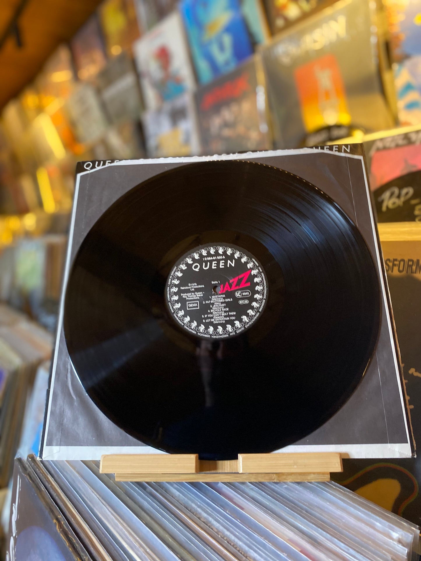 QUEEN - JAZZ...OG GER 1978...EX/EX