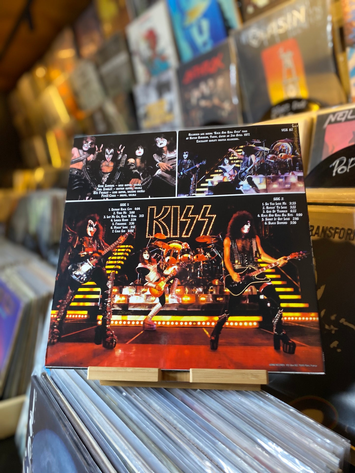 Kiss - Alive! In Tokyo, April 1977 / LP, (FR 2020)