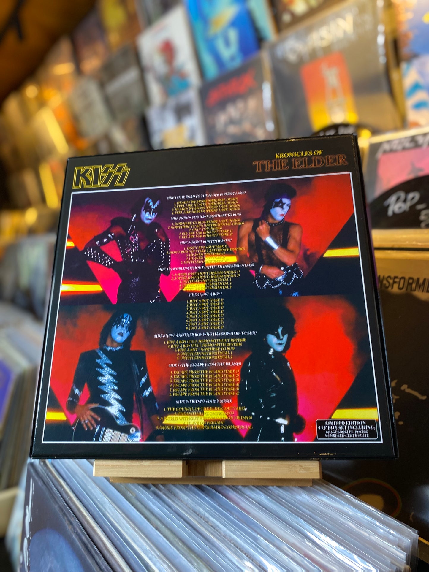Kiss - Kronicles Of The Elder / 4xLP, Pin + Box, Limited, Numbered (EU 2024)