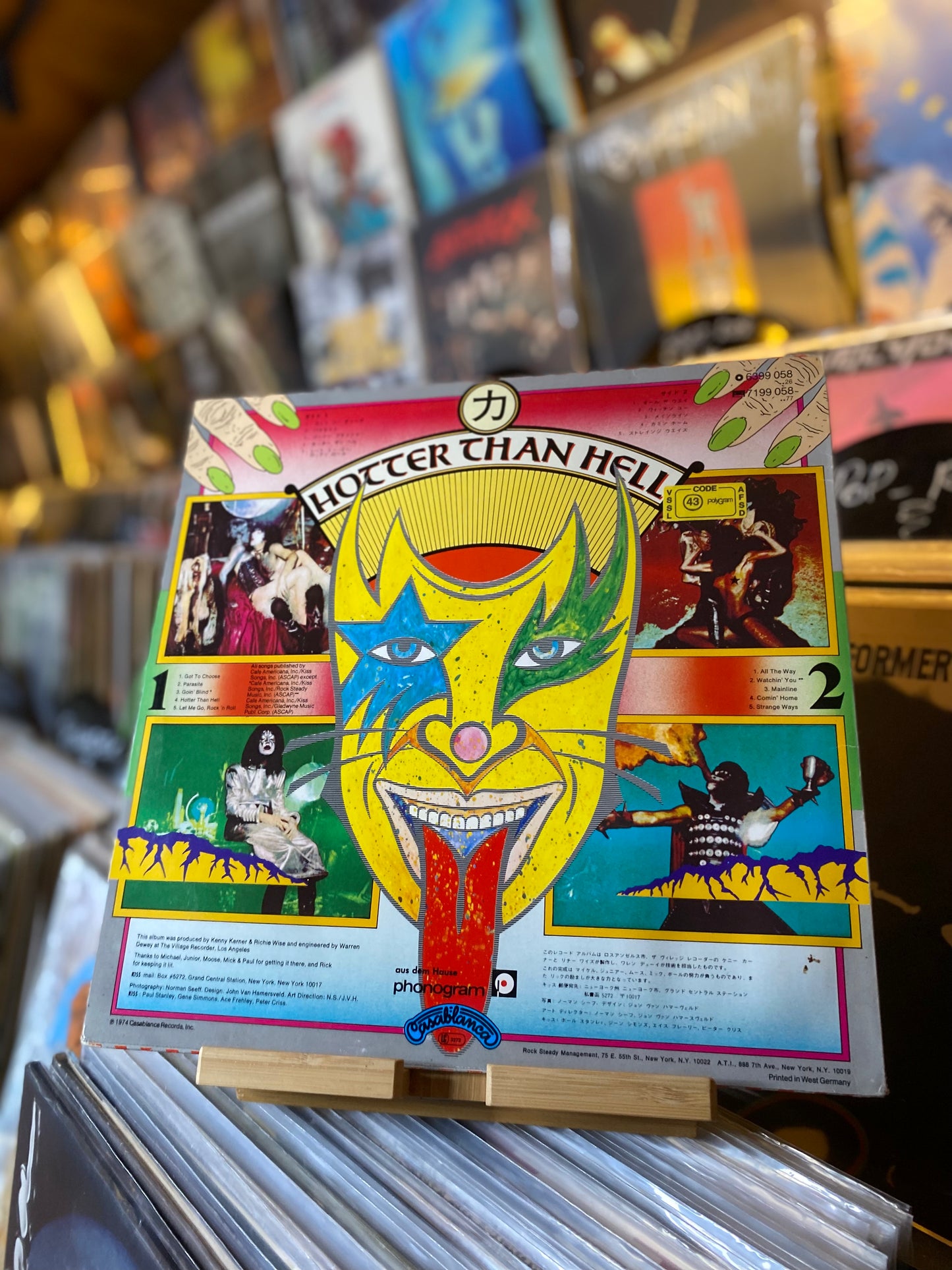 Kiss - Hotter Than Hell / LP, Album, RE (GER 1980)