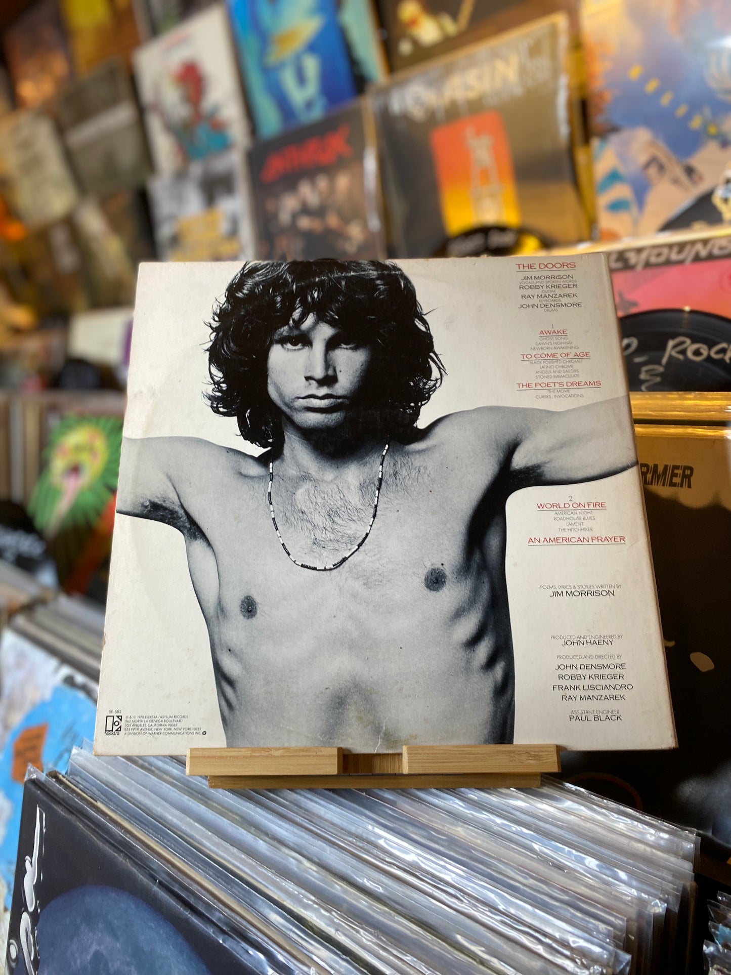 Jim Morrison Music By The Doors - An American Prayer / LP, Album, Gat (US 1978)
