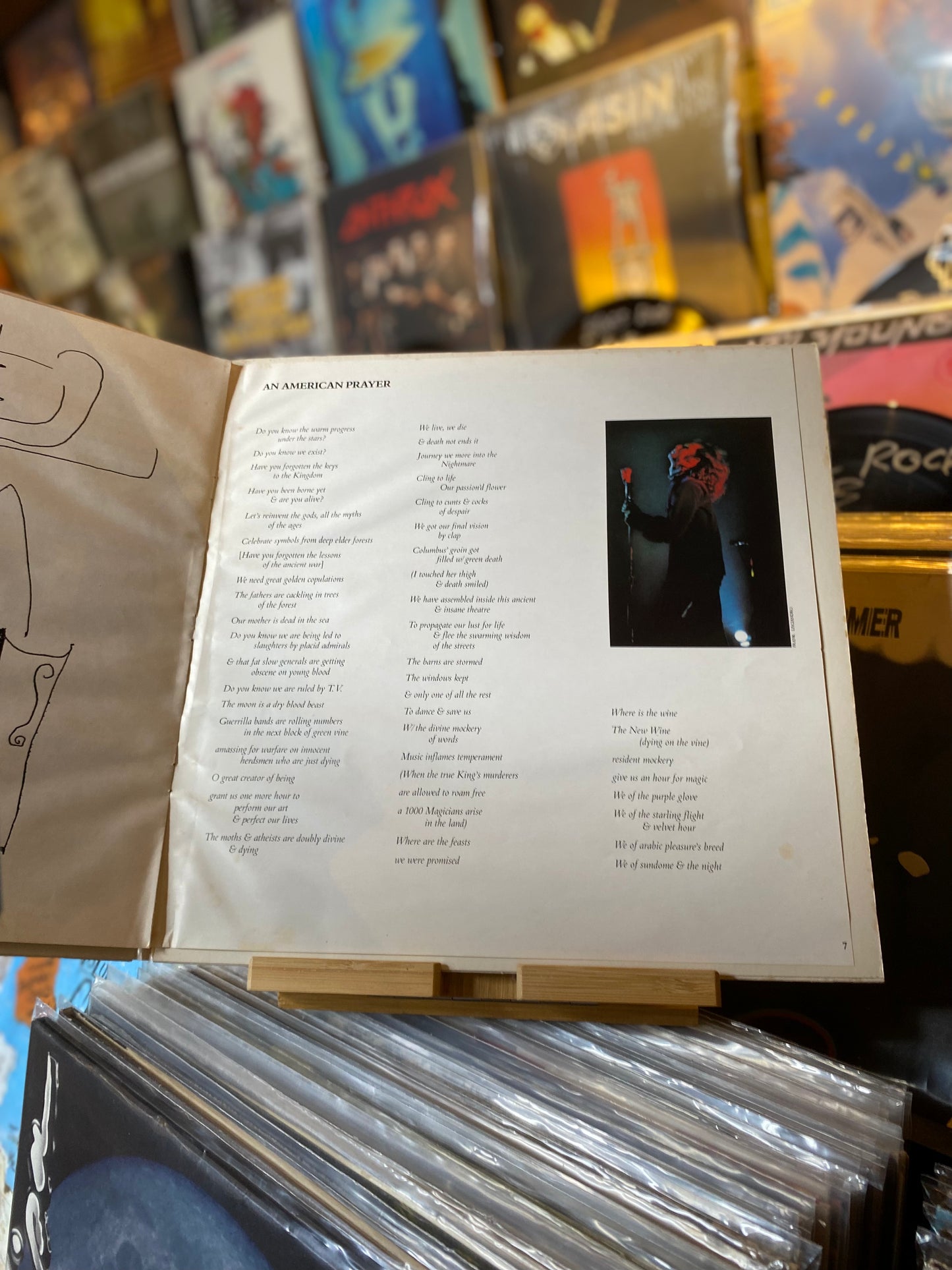 Jim Morrison Music By The Doors - An American Prayer / LP, Album, Gat (US 1978)