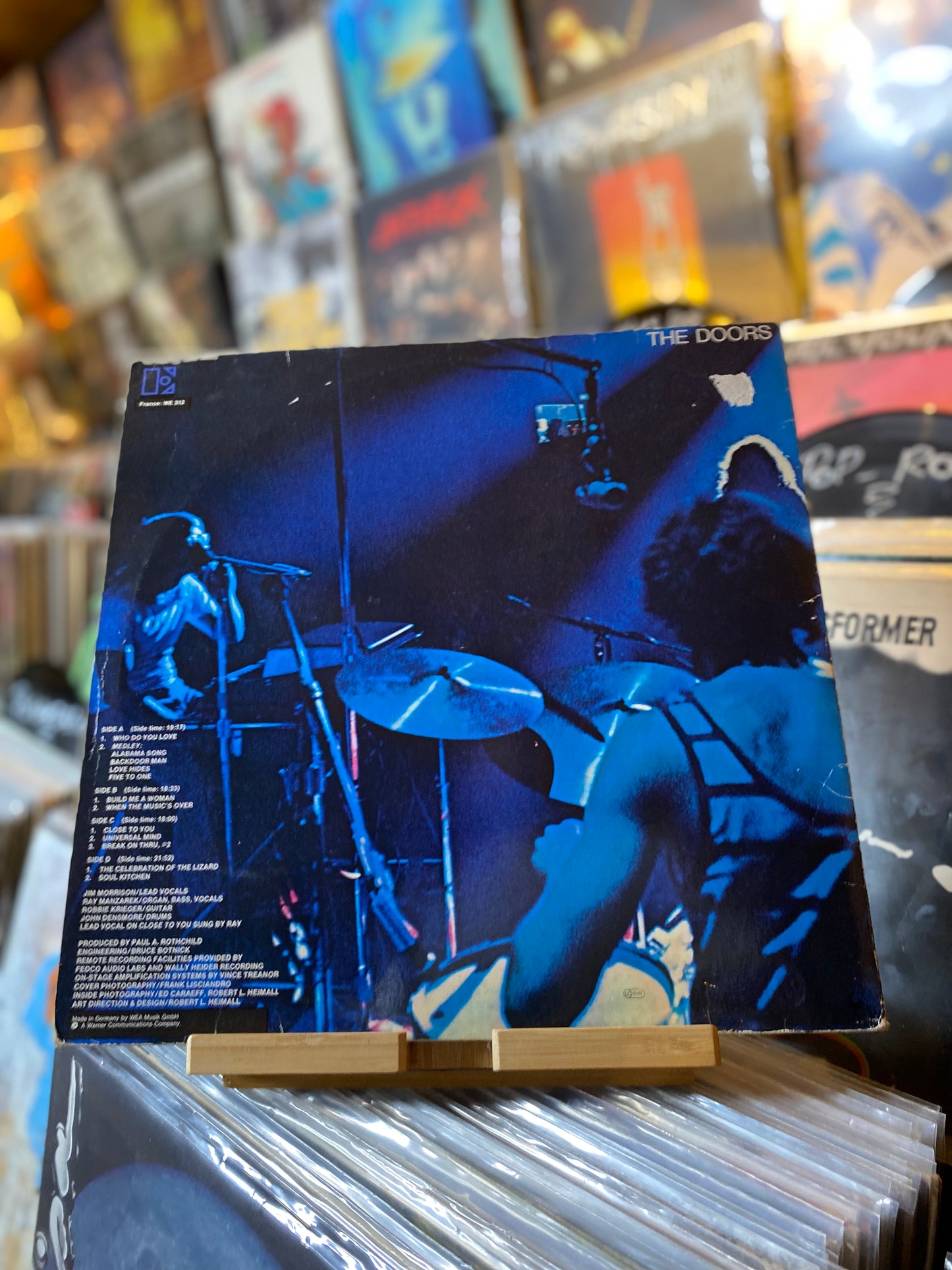 The Doors - Absolutely Live / 2xLP, Album, RE (GER 1982)
