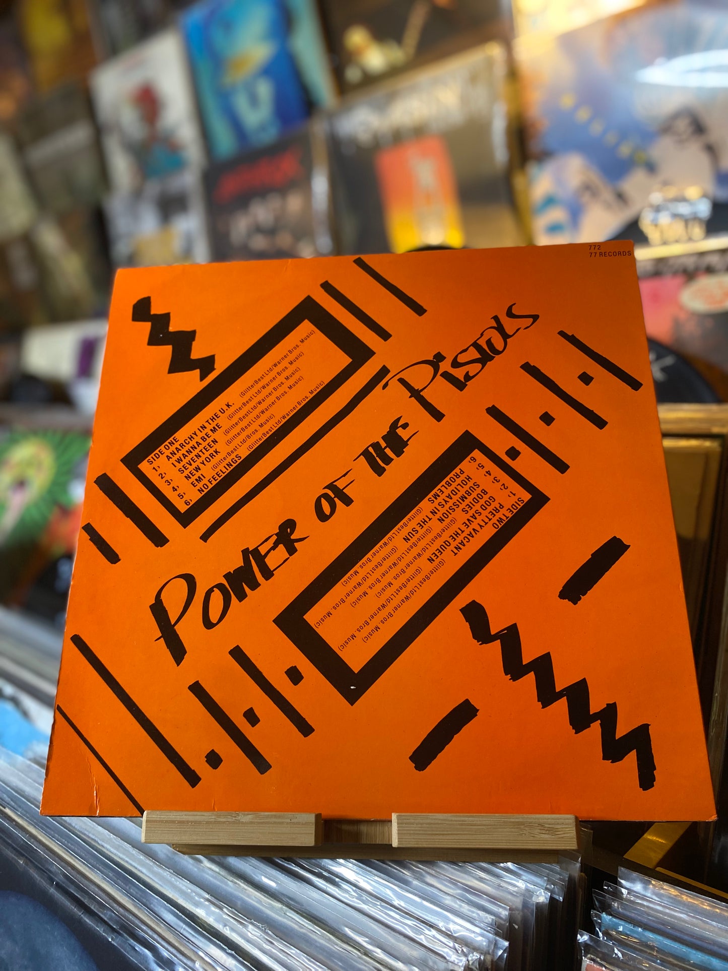 SEX PISTOLS - POWER OF THE PISTOLS...UK 1985...EX/EX