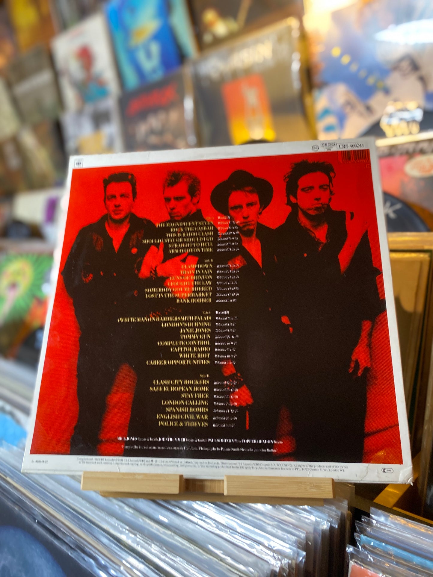 THE CLASH - THE STORY OF THE CLASH...EU 1988...VG++/VG+