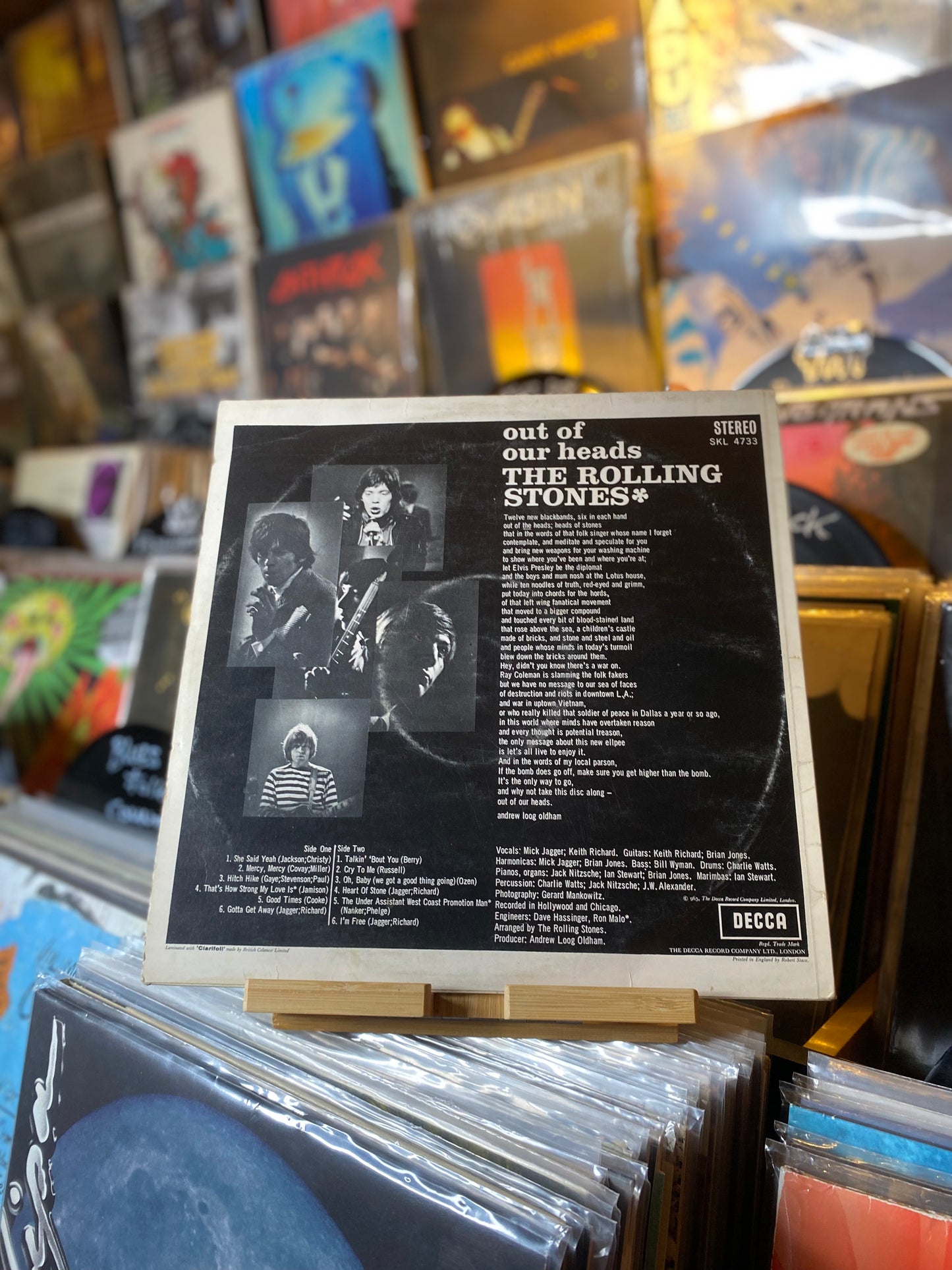 The Rolling Stones - Out Of Our Heads / LP, Album, RP (UK 1970)