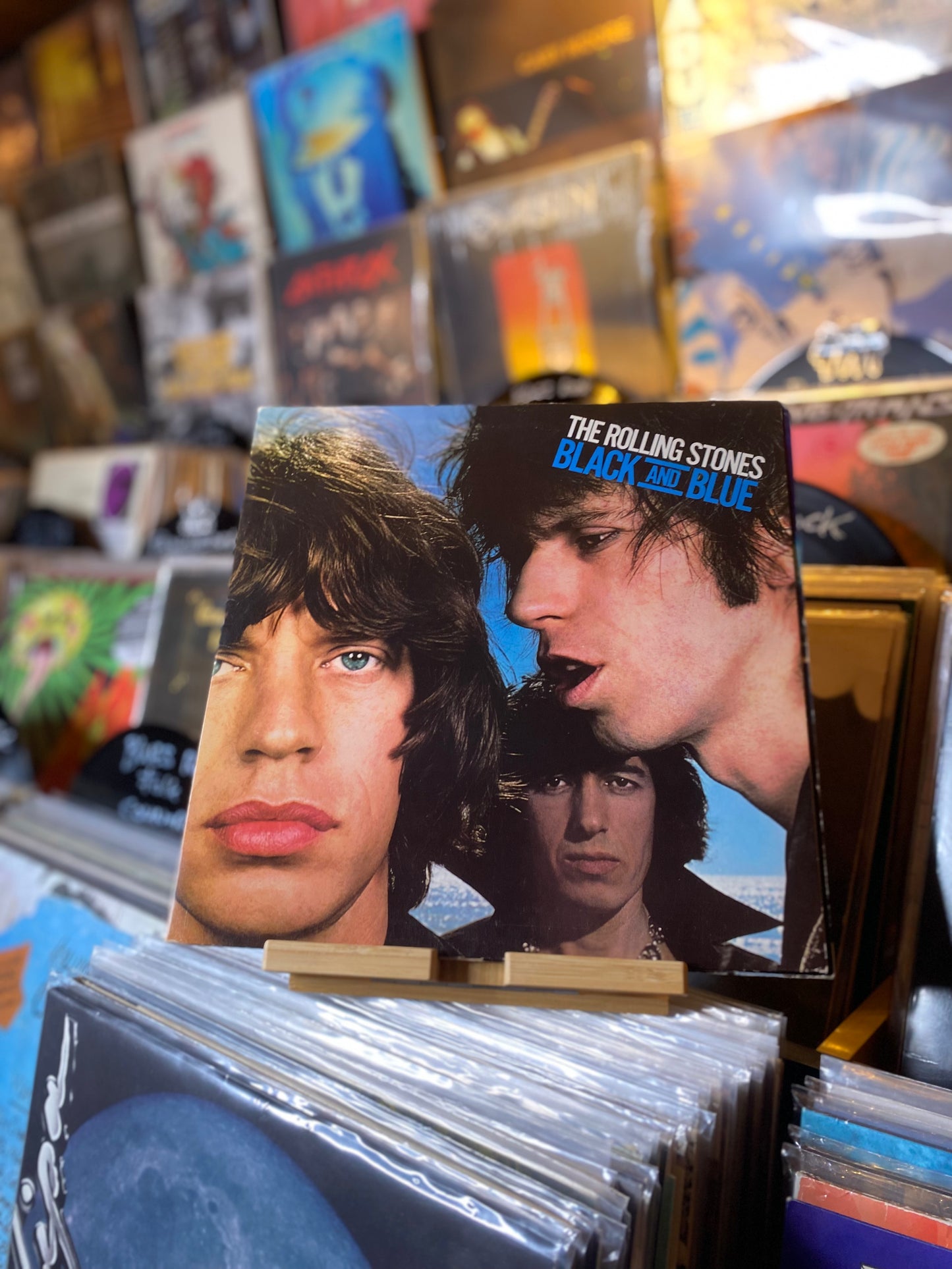 The Rolling Stones - Black And Blue / LP, Album, RE (FR 1976)