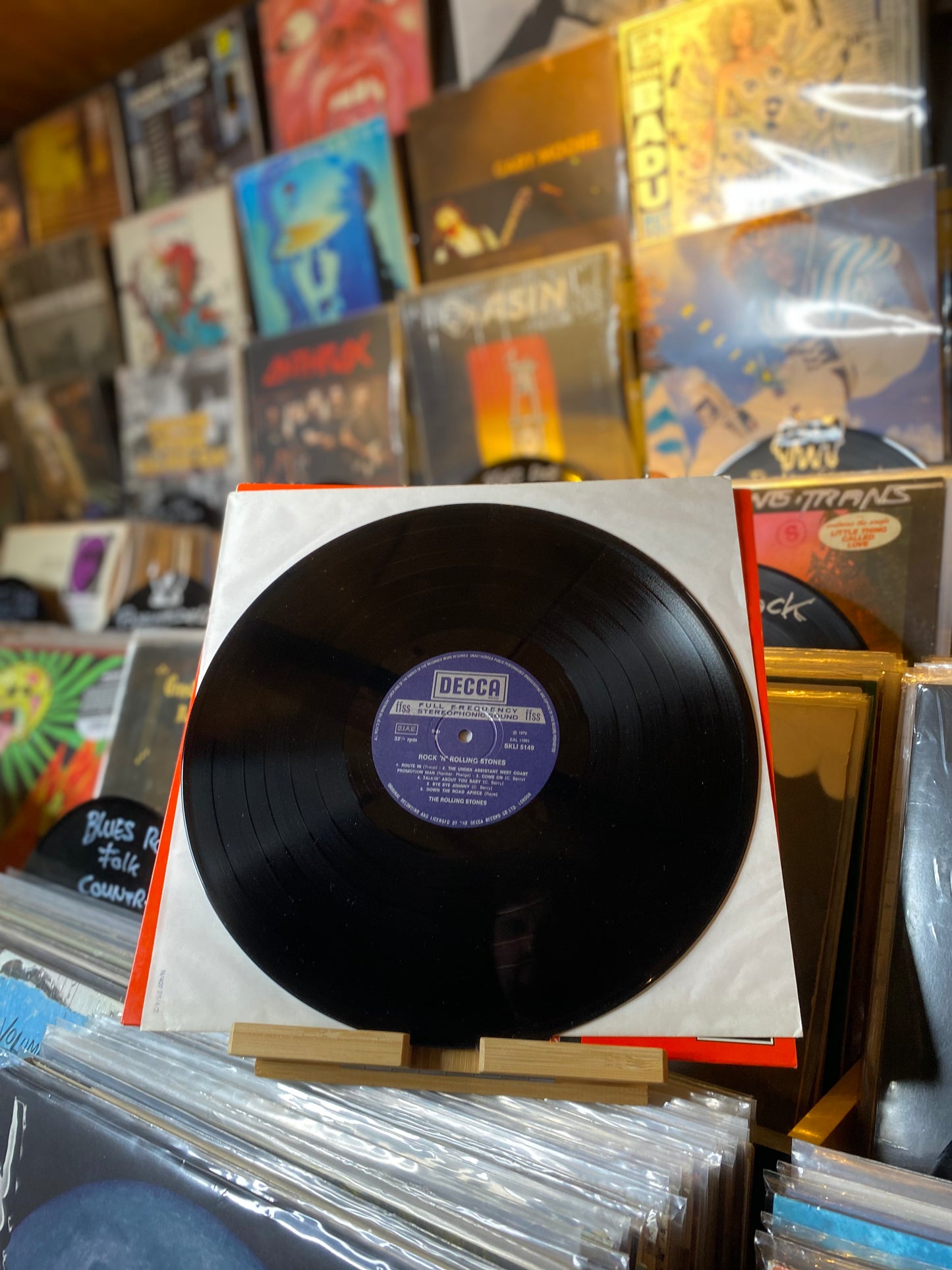 The Rolling Stones - Black And Blue / LP, Album, RE (FR 1976)