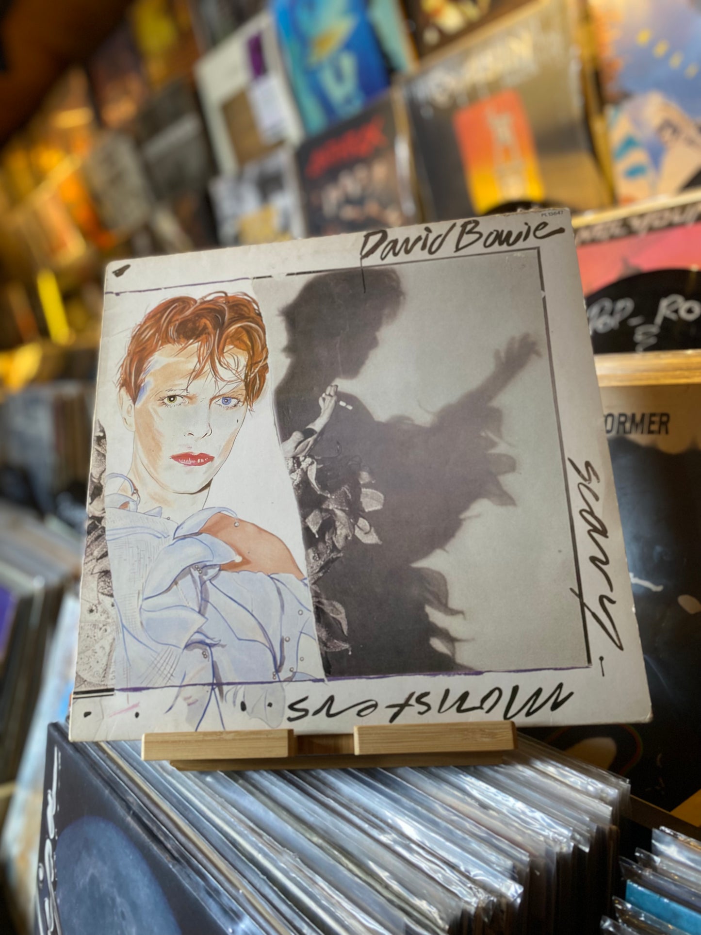 DAVID BOWIE - SCARY MONSTERS / LP, ALBUM (FR 1980)