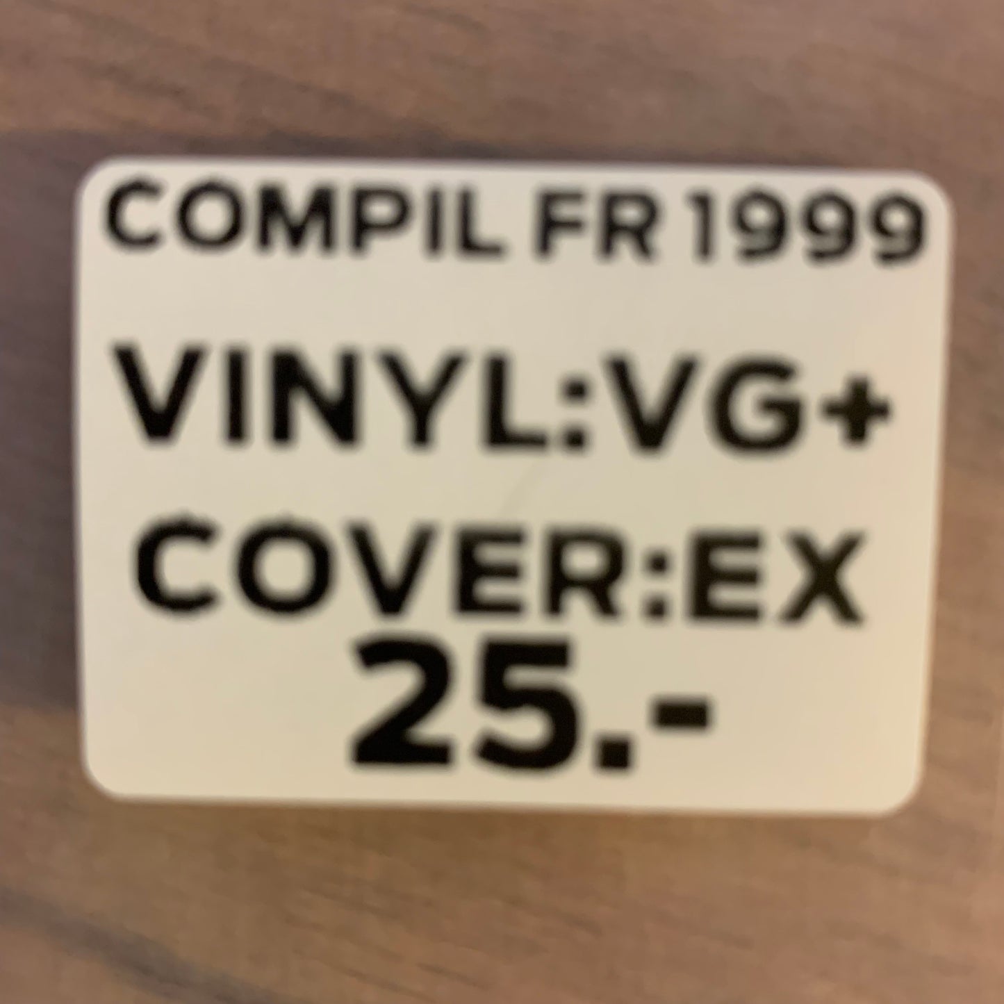 RACUBAH!...COMPIL FR 1999...VG+/EX