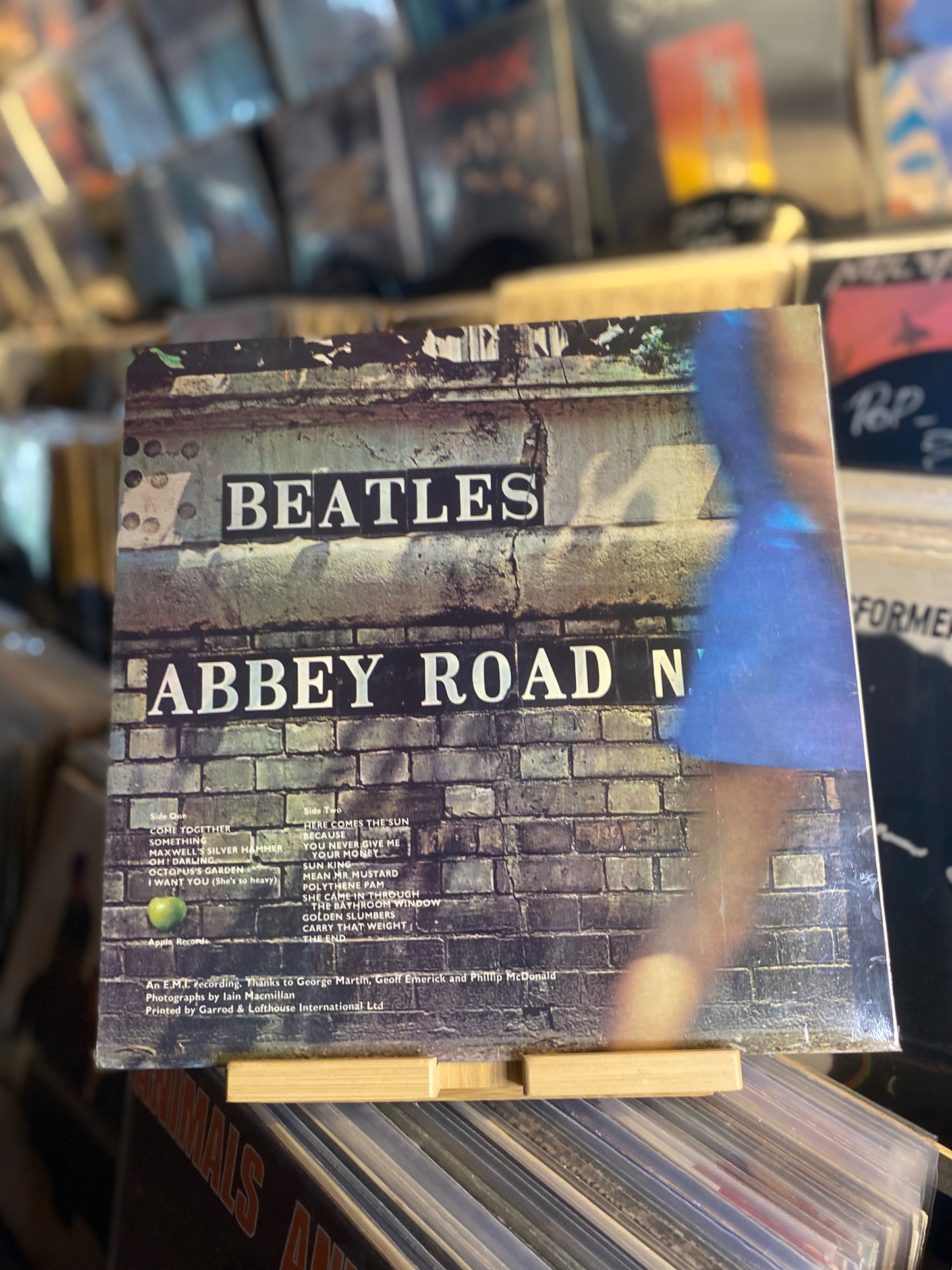 THE BEATLES – ABBEY ROAD / LP (OG UK 1969 )