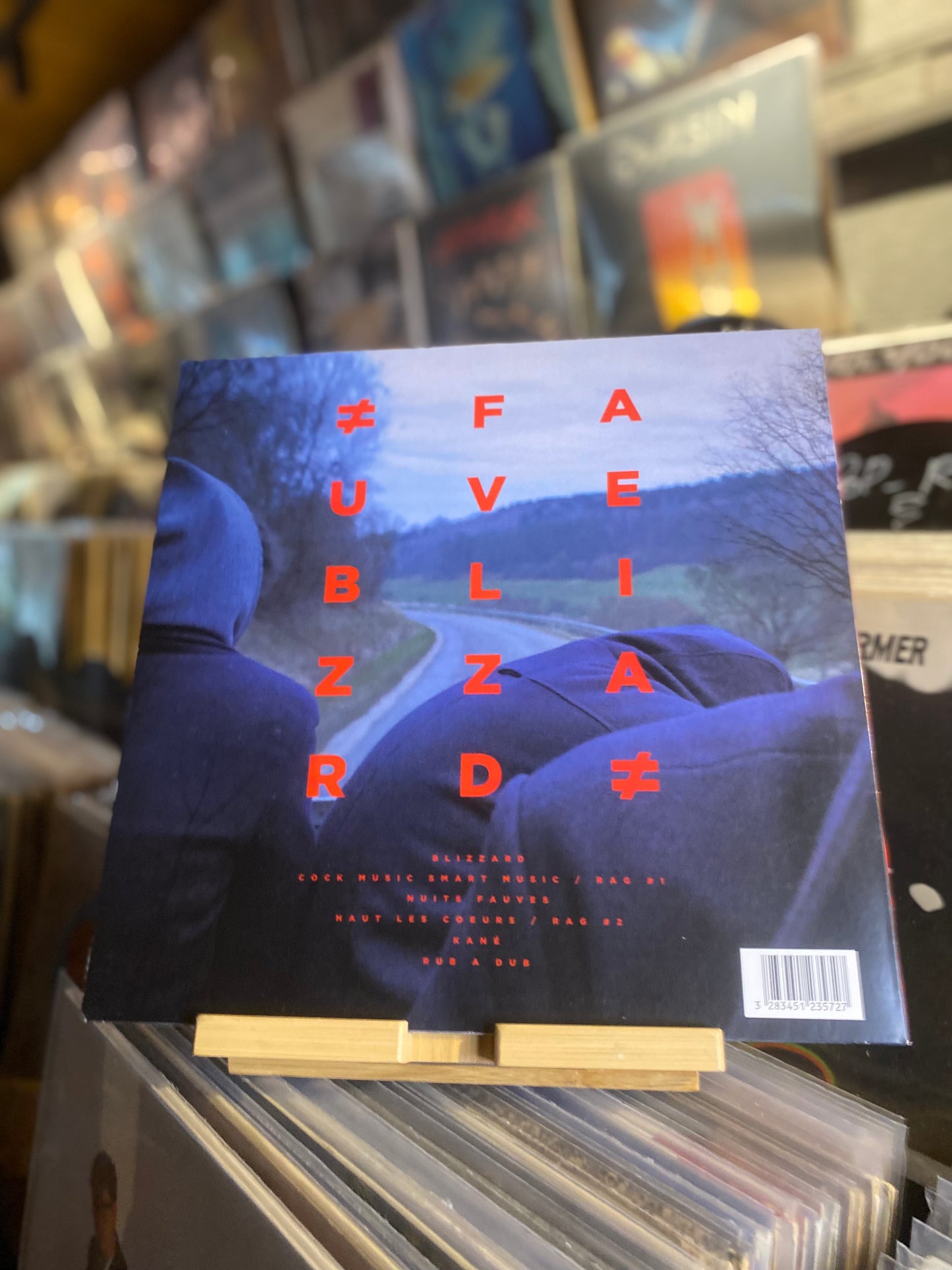 FAUVE - BLIZZARD / Ep, Vinyl Color Red Transparent Vinyl Color (FR 2013)