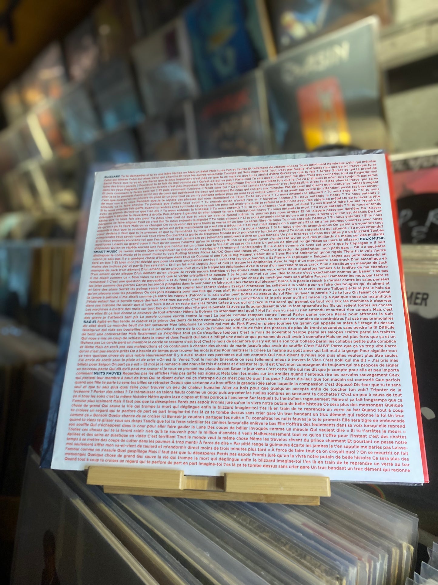 FAUVE - BLIZZARD / Ep, Vinyl Color Red Transparent Vinyl Color (FR 2013)