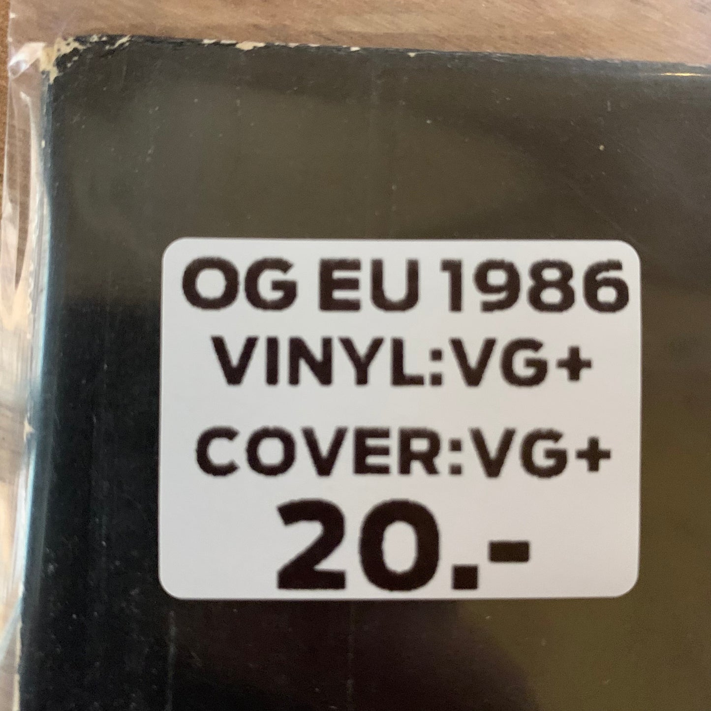 MILES DAVIS - TUTU...OG EU 1986...VG+/VG+