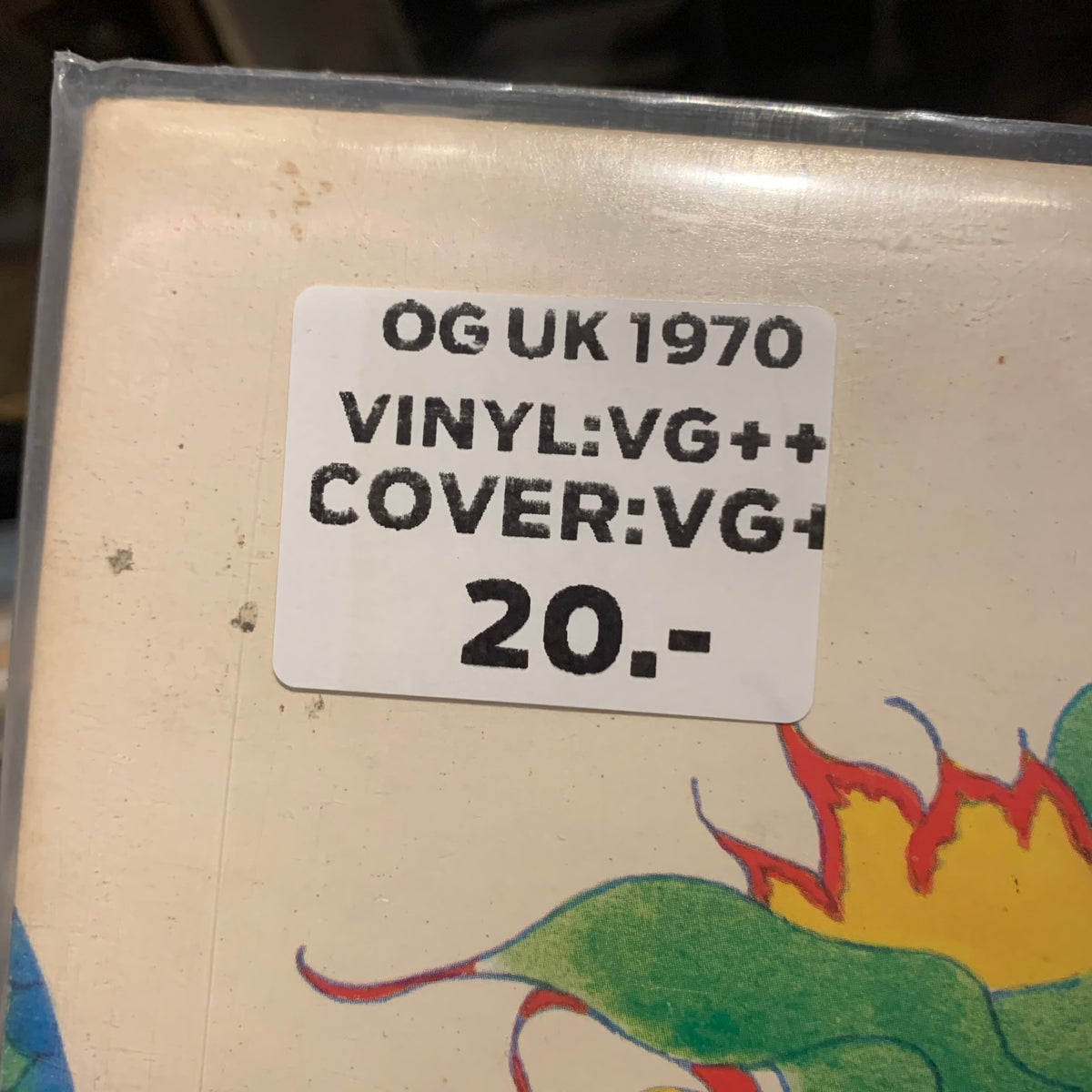 Étiquette état OG UK 1970, VG++/VG+, prix 20 CHF