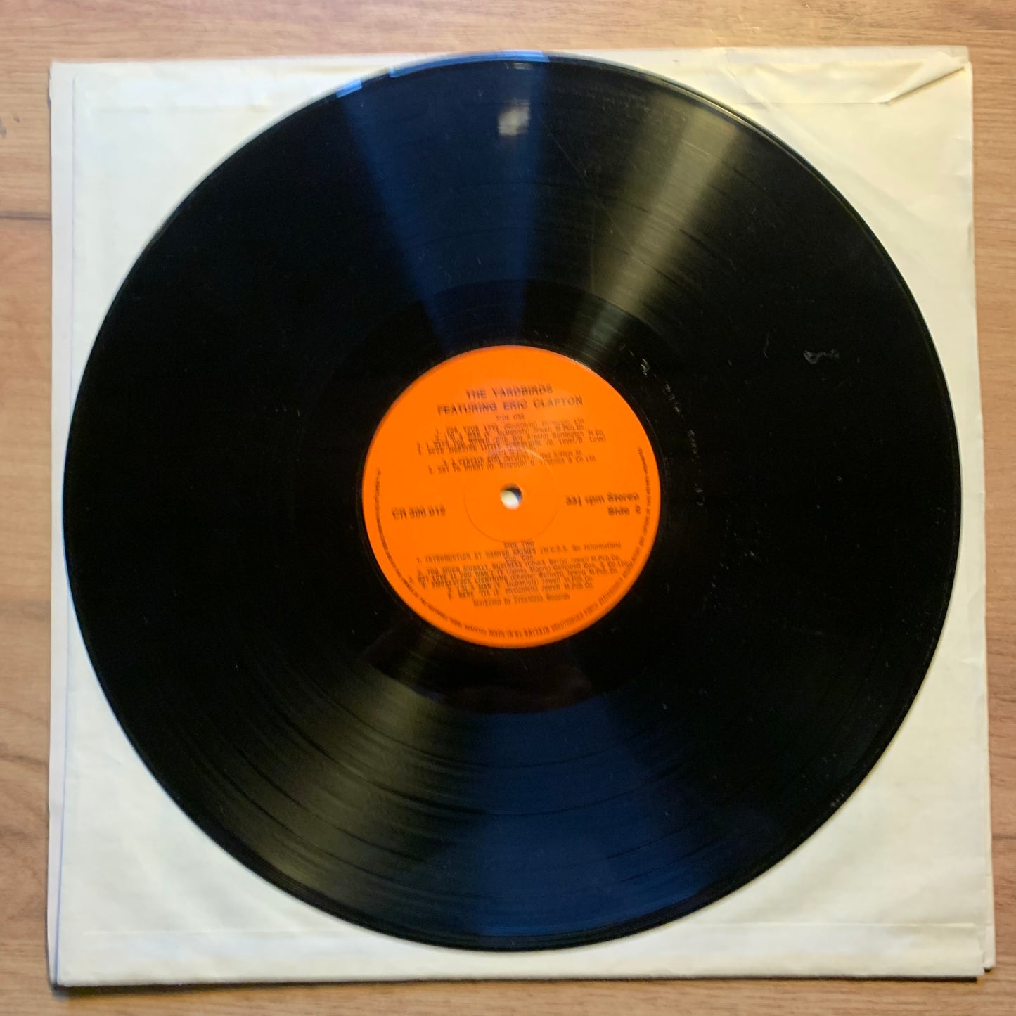 THE YARDBIRDS FEAT. ERIC CLAPTON - ERIC (SLOW-HAND) CLAPTON...OG UK 1975...VG+/VG+