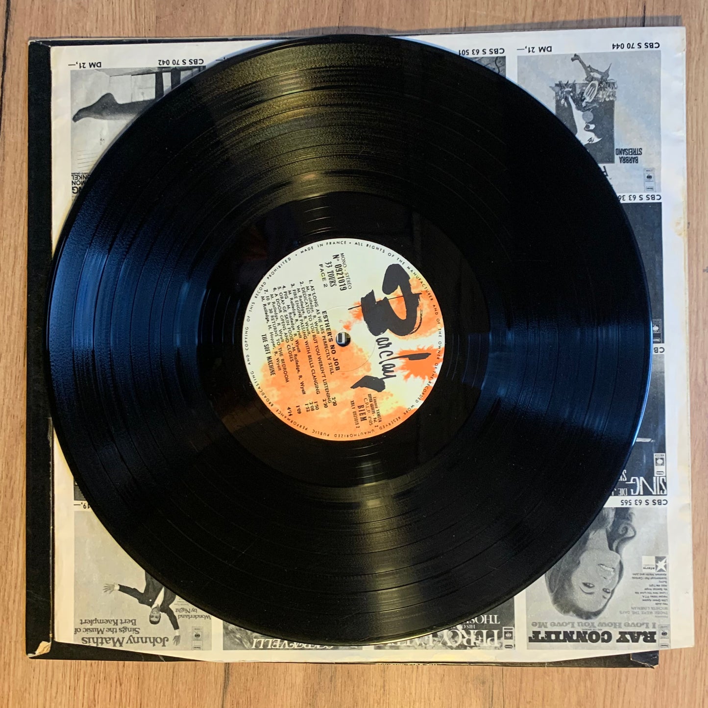 SOFT MACHINE - VOLUME 2...OG FR 1969...VG/VG