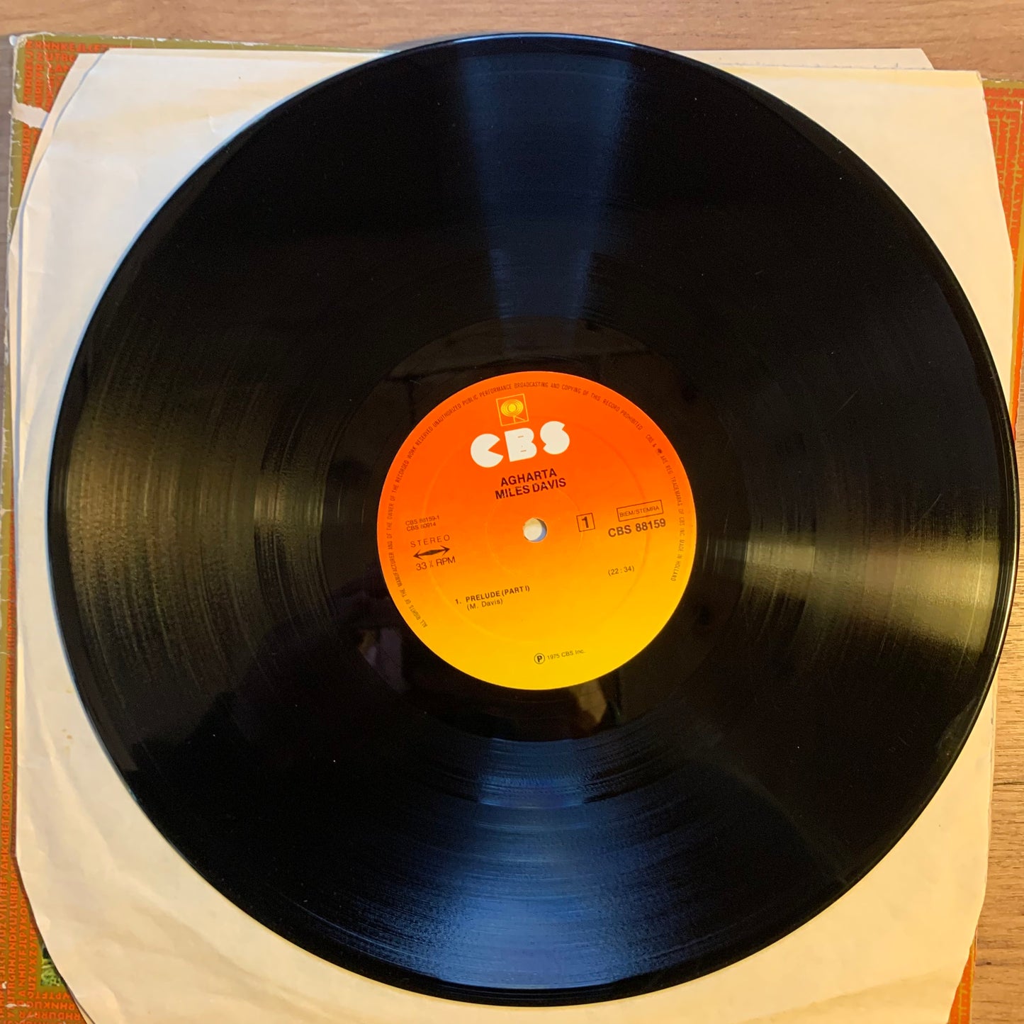 MILES DAVIS - AGHARTA...OG EU 1975...VG++/VG