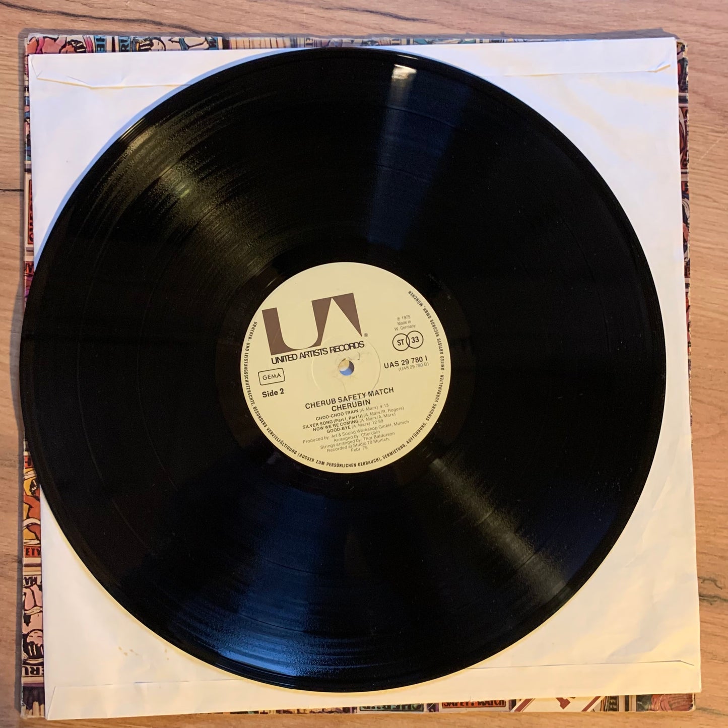 CHERUBIN - SAFETY MATCH...OG GER 1975... VG++/VG++