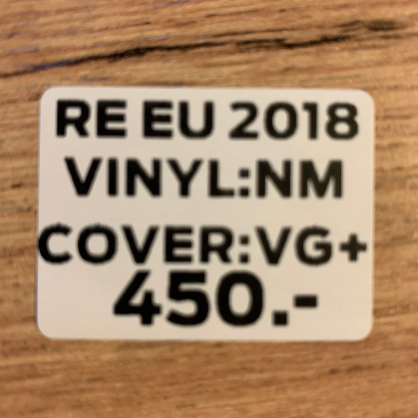 METALLICA - ...AND JUSTICE FOR ALL...RE EU 2018...NM/VG+