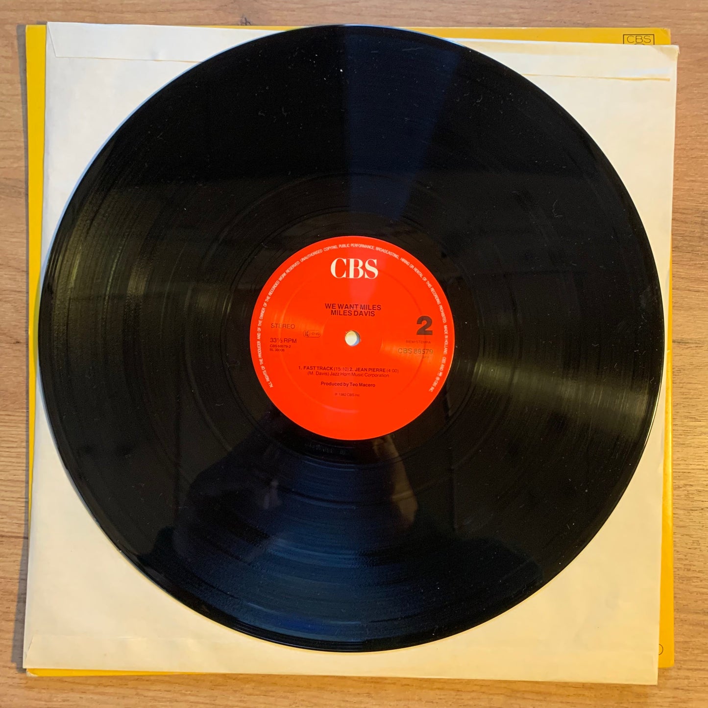 MILES DAVIS - WE WANT MILES...OG EU 1982...VG++/VG++